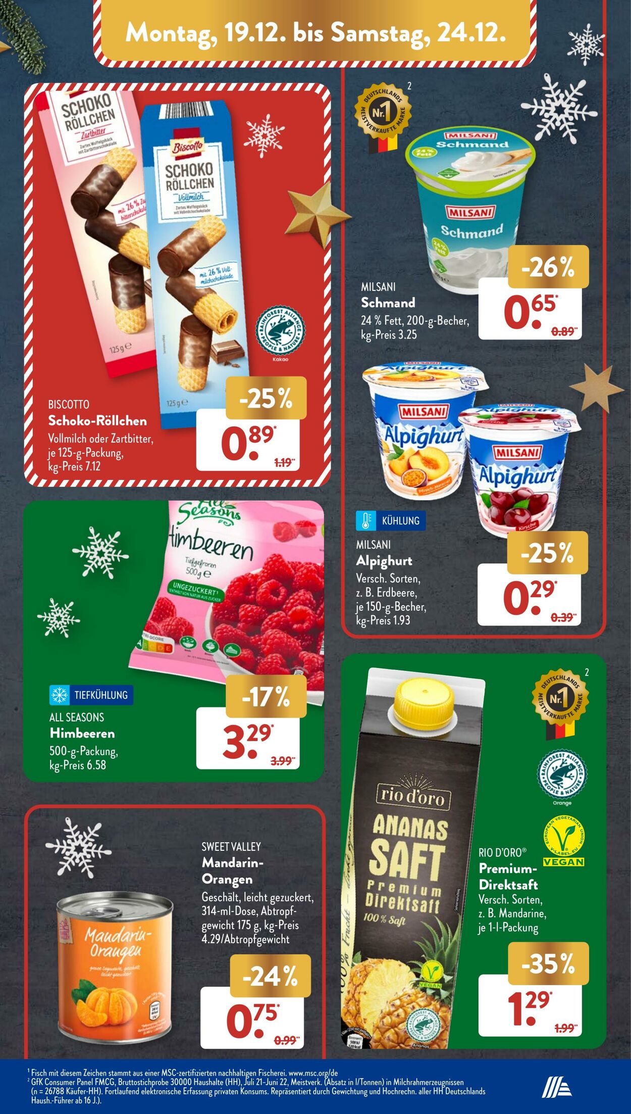 Prospekt ALDI SÜD 19.12.2022 - 24.12.2022