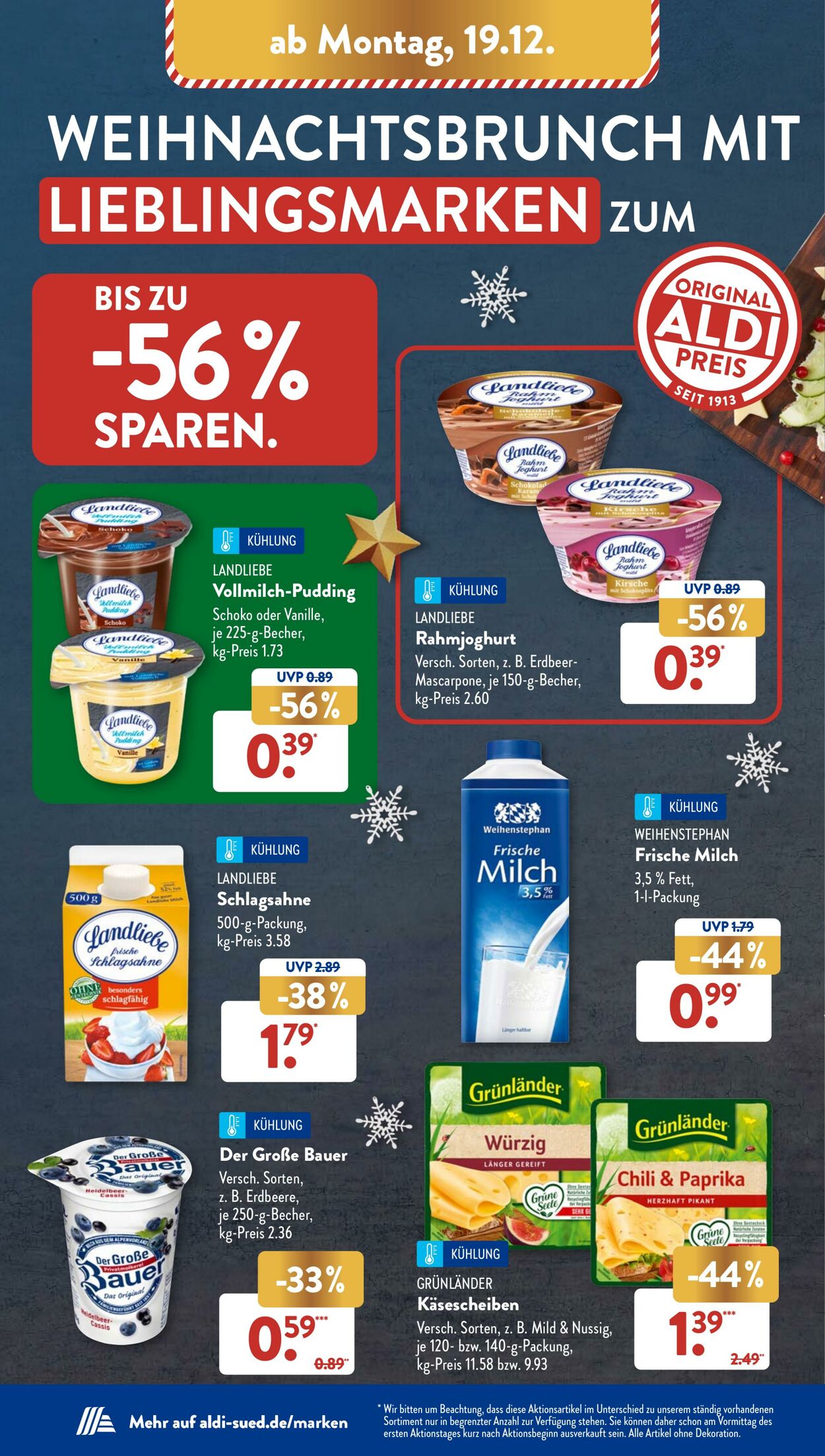 Prospekt ALDI SÜD 19.12.2022 - 24.12.2022