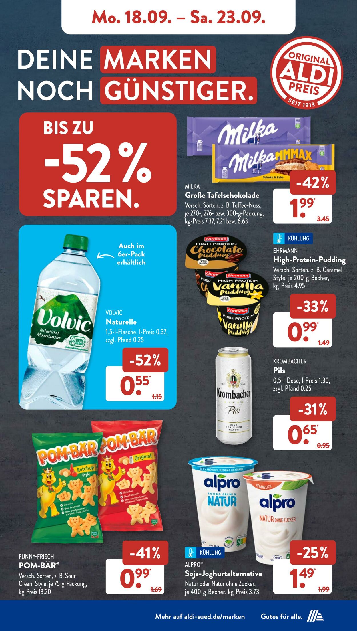 Prospekt ALDI SÜD 18.09.2023 - 23.09.2023