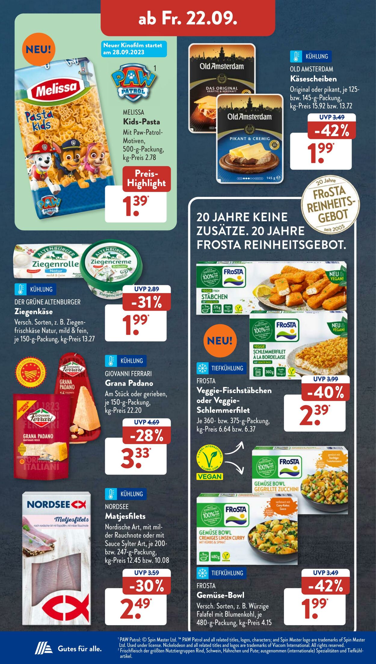 Prospekt ALDI SÜD 18.09.2023 - 23.09.2023