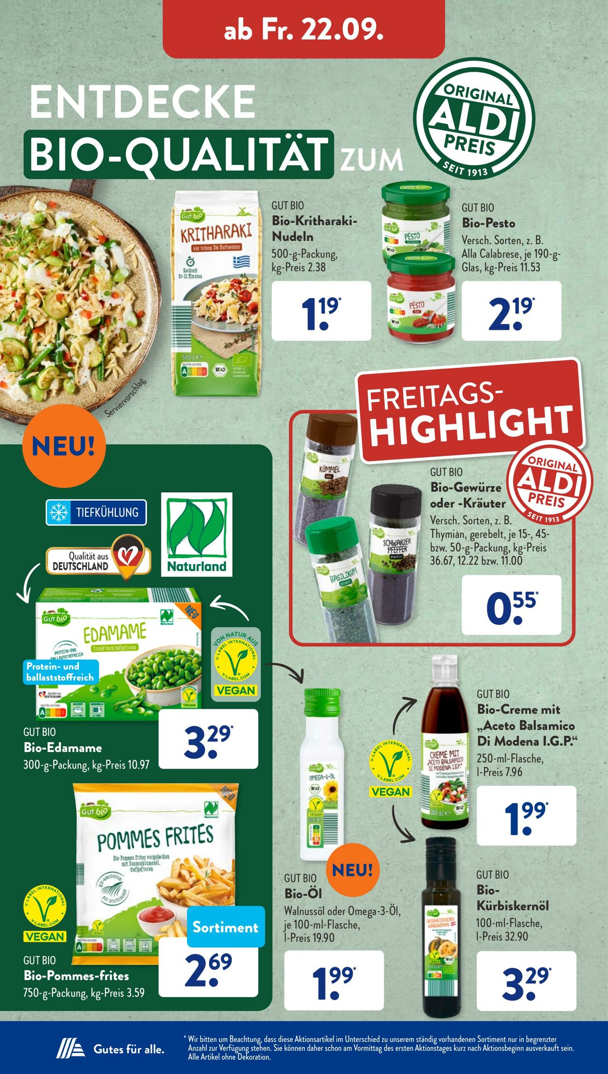 Prospekt ALDI SÜD 18.09.2023 - 23.09.2023