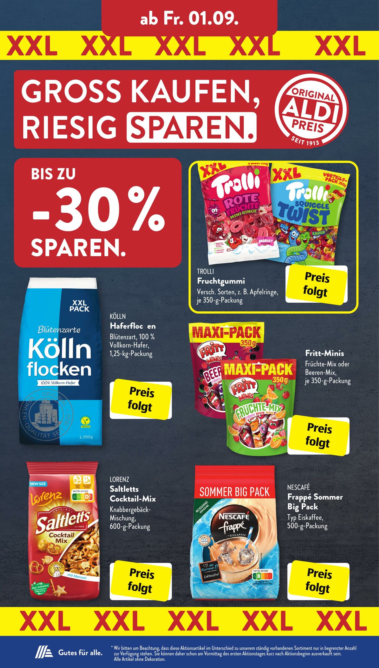 Prospekt ALDI SÜD 28.08.2023 - 02.09.2023