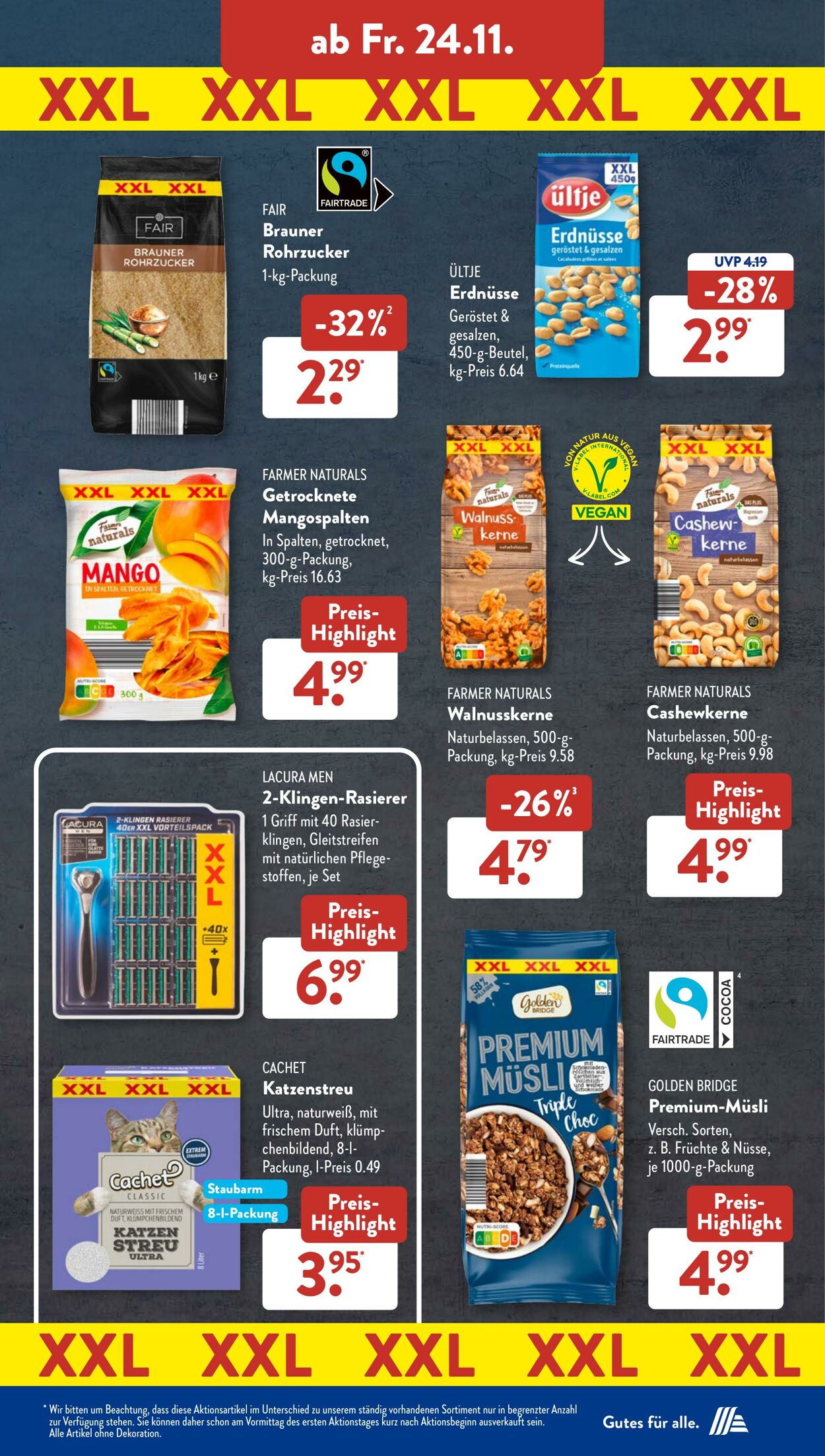 Prospekt ALDI SÜD 20.11.2023 - 25.11.2023