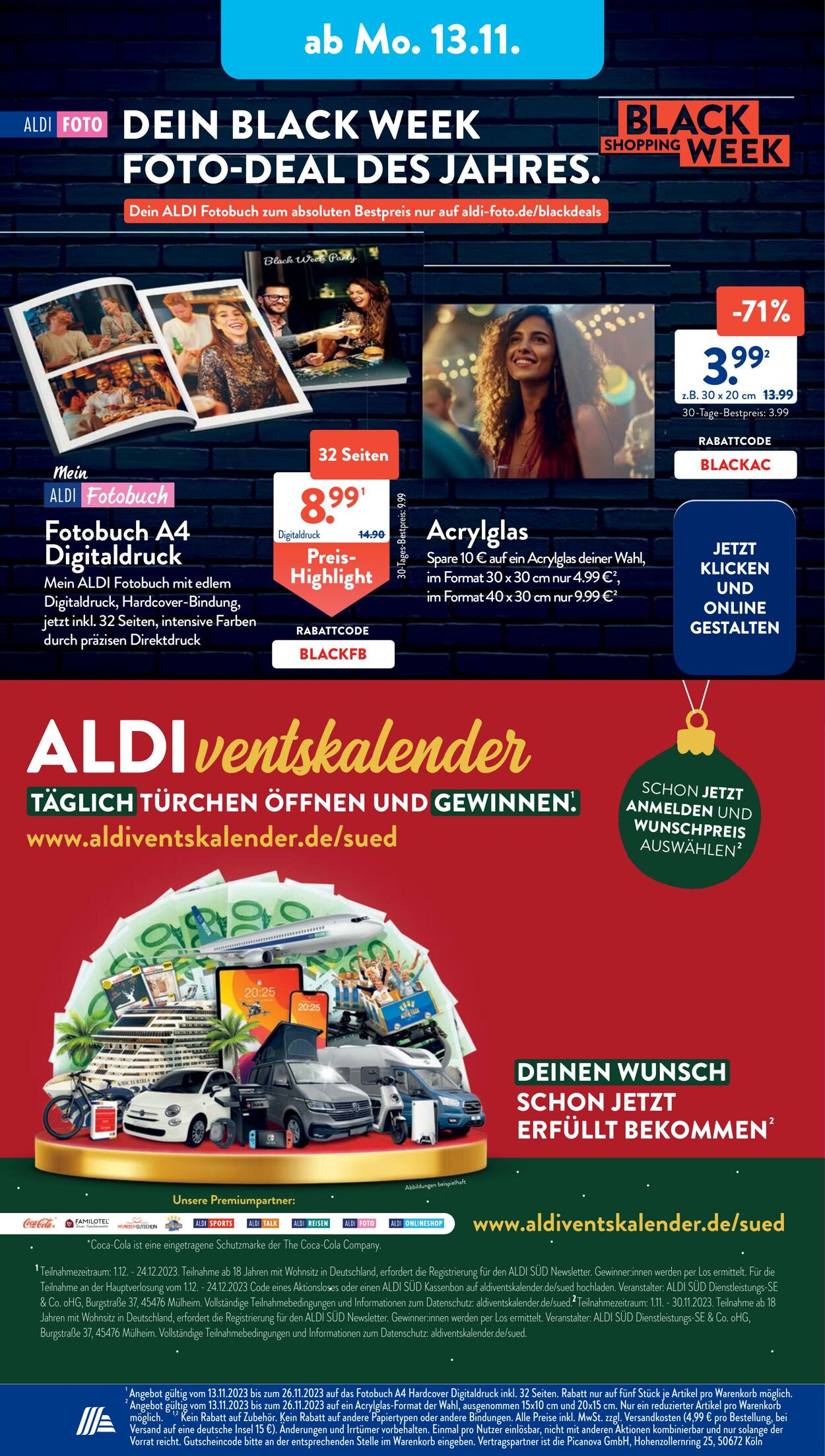 Prospekt ALDI SÜD 20.11.2023 - 25.11.2023