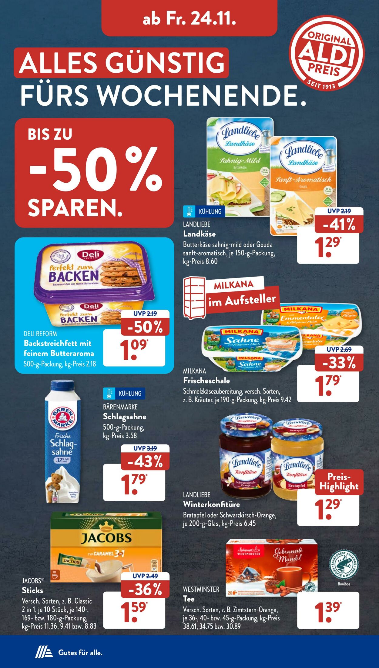 Prospekt ALDI SÜD 20.11.2023 - 25.11.2023