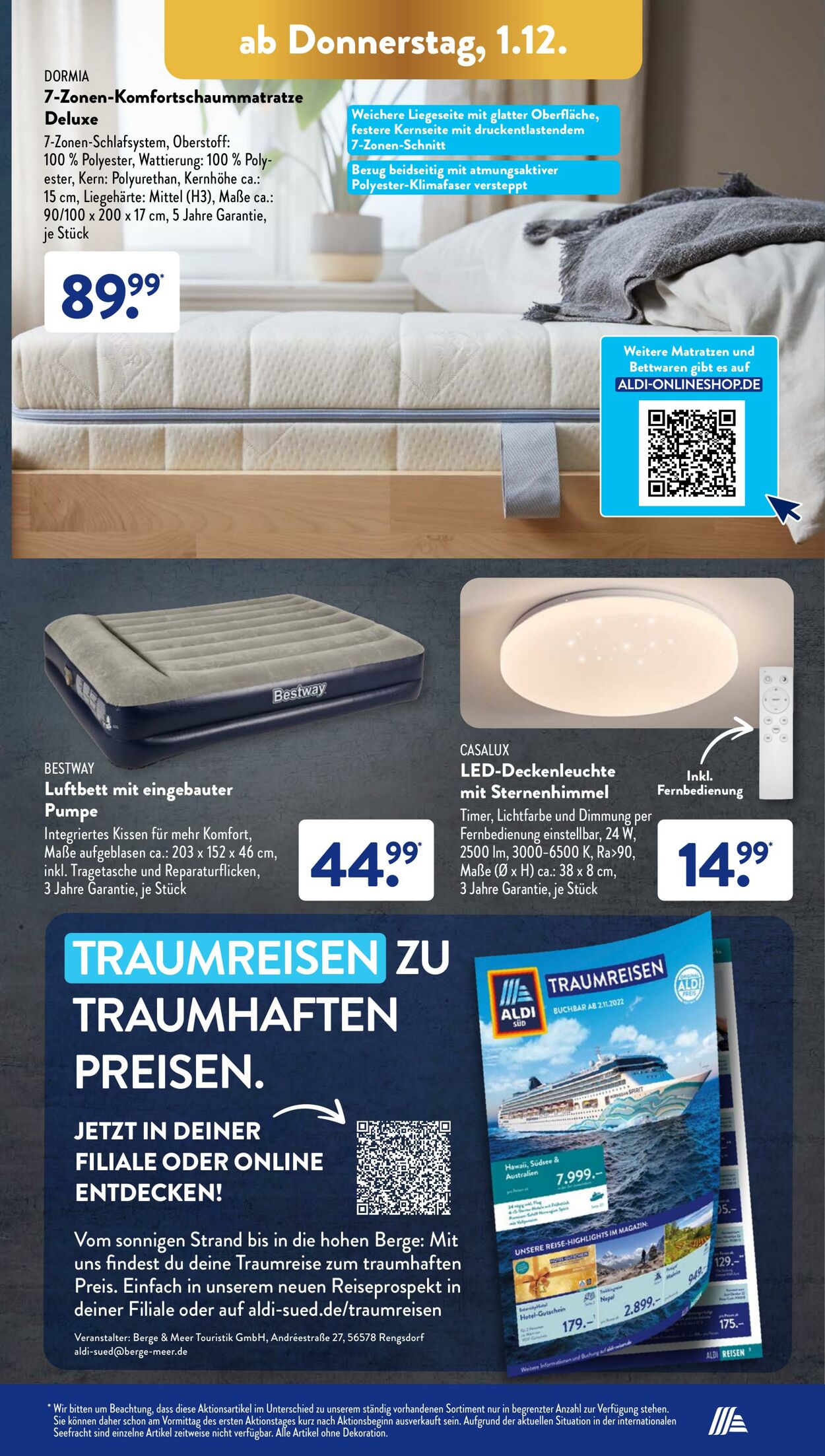 Prospekt ALDI SÜD 28.11.2022 - 03.12.2022