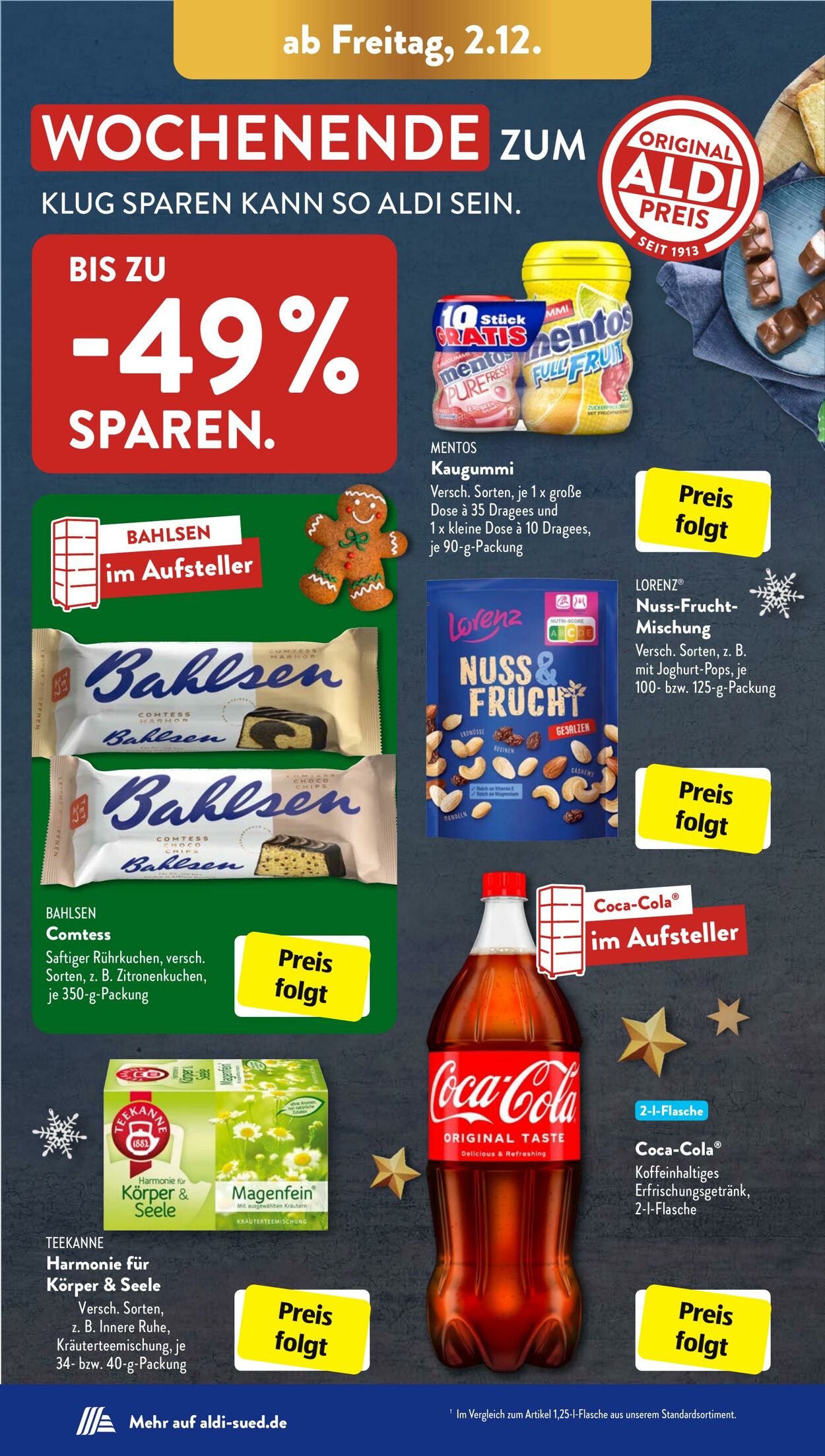 Prospekt ALDI SÜD 28.11.2022 - 03.12.2022