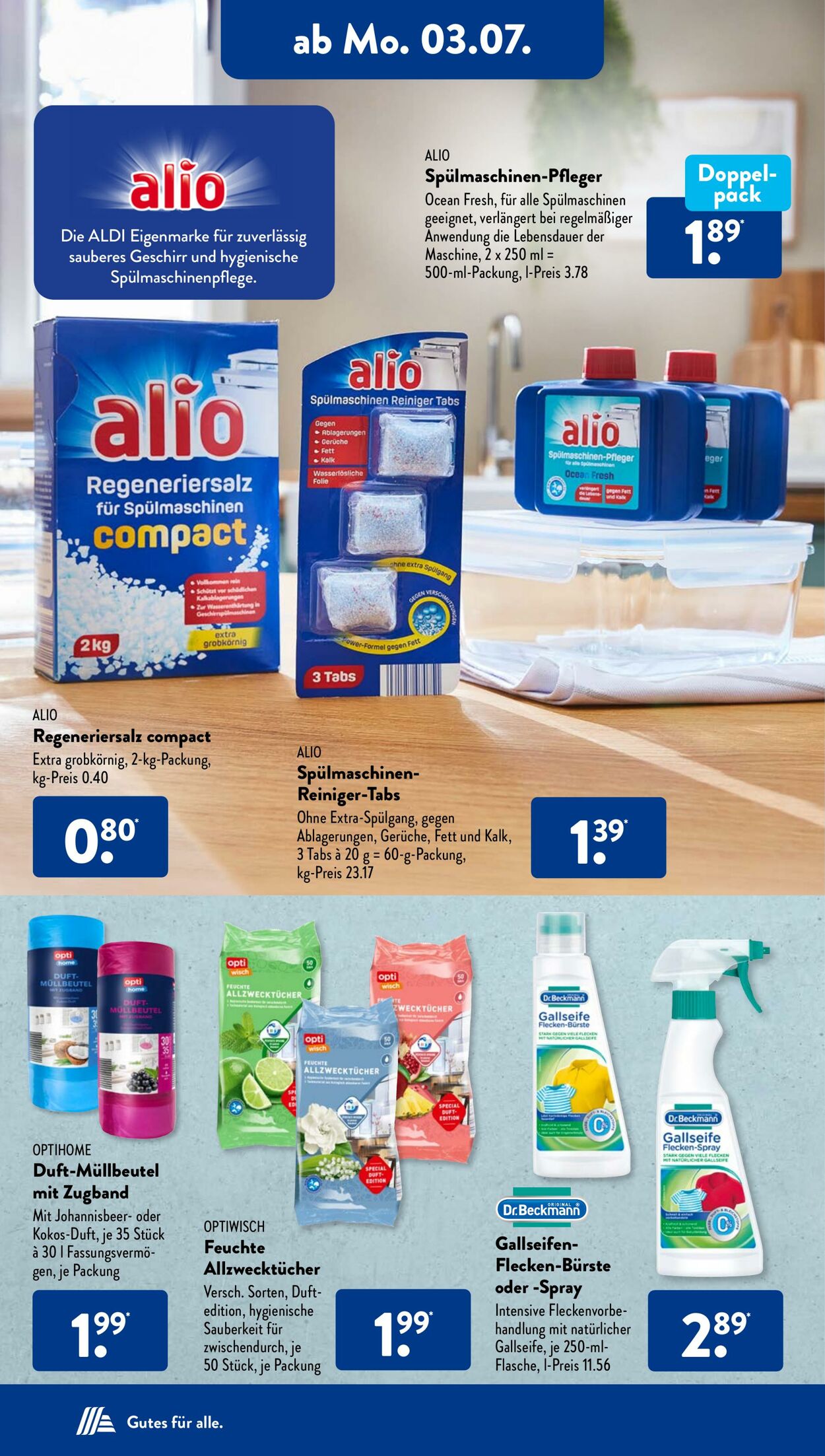 Prospekt ALDI SÜD 03.07.2023 - 08.07.2023