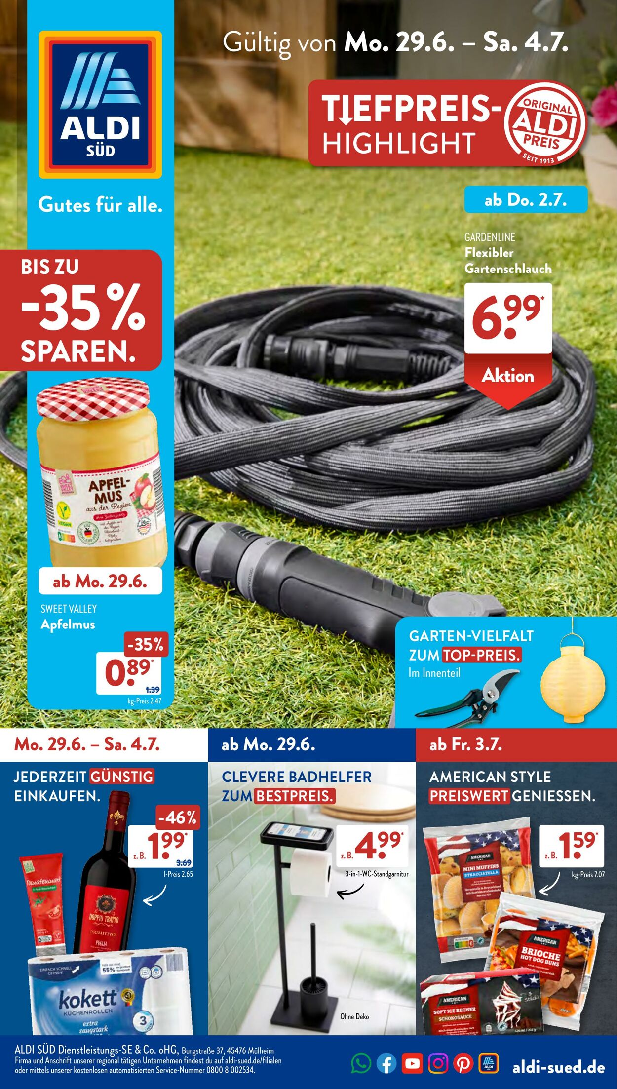 Prospekt ALDI SÜD 25.06.2026 - 03.07.2026