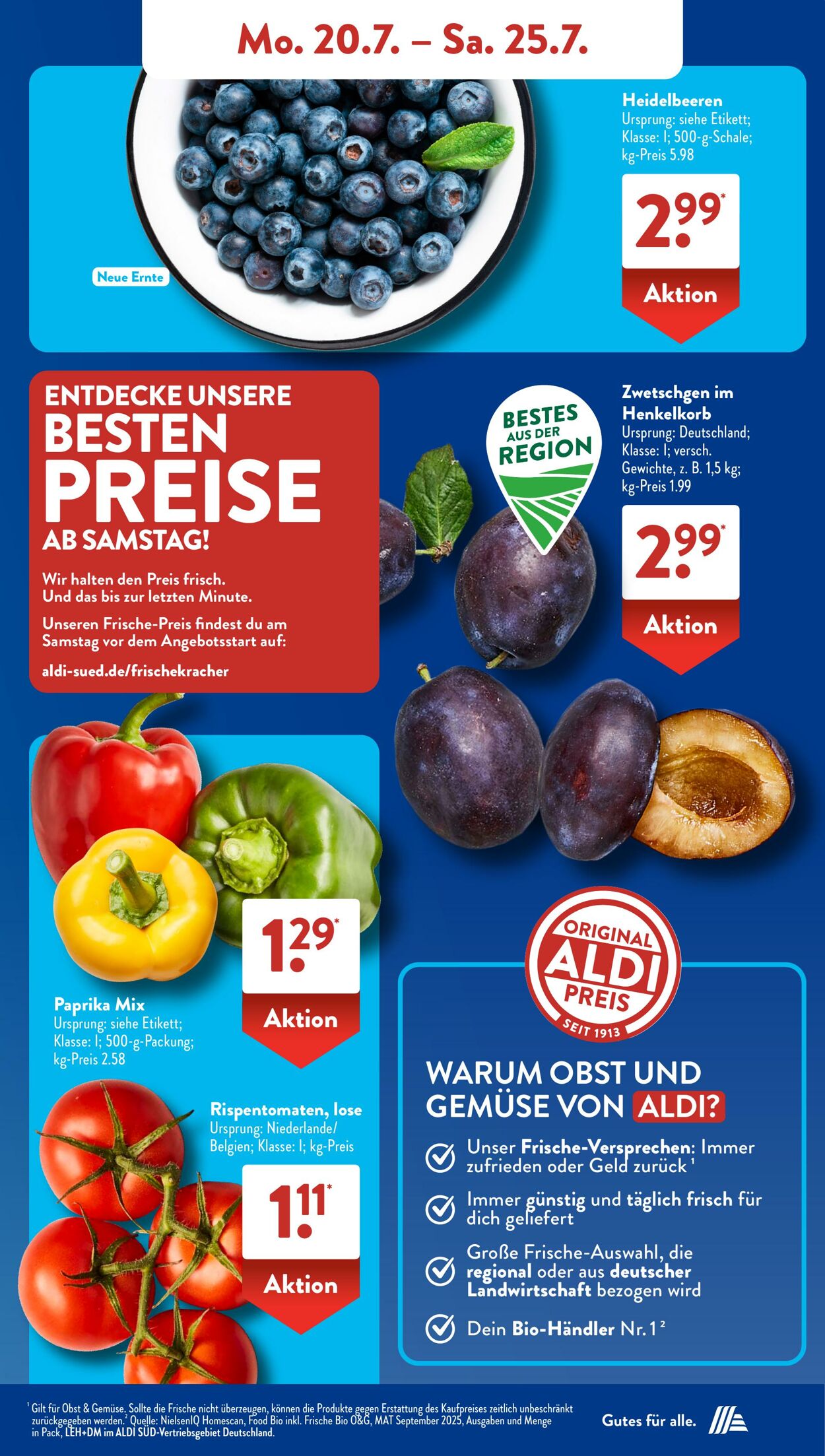 Prospekt ALDI SÜD 16.07.2026 - 24.07.2026