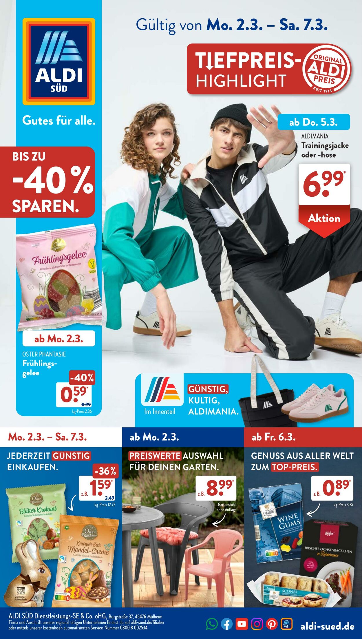 Prospekt ALDI SÜD 03.03.2026 - 11.03.2026