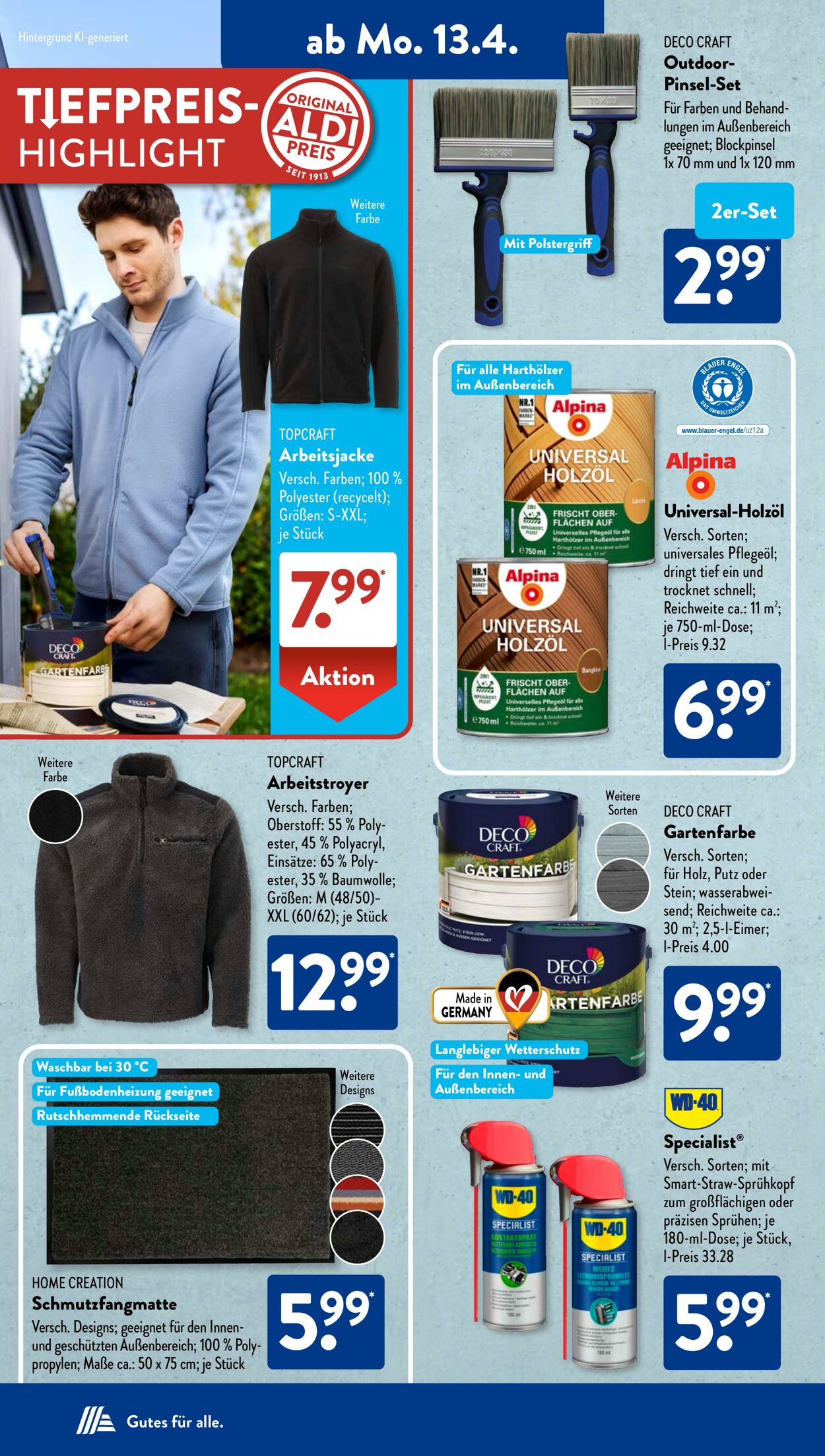 Prospekt ALDI SÜD 01.04.2026 - 09.04.2026