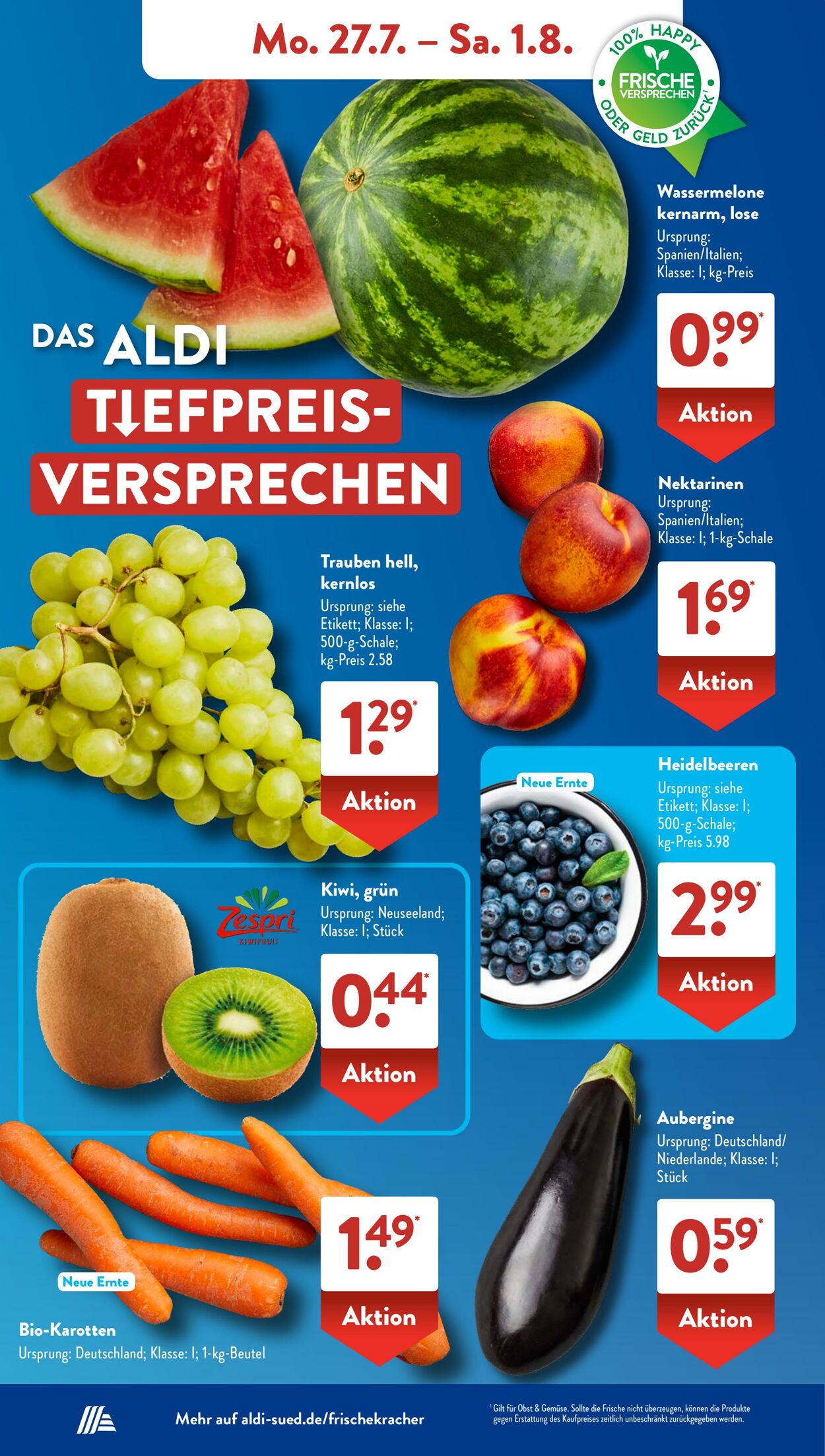 Prospekt ALDI SÜD 22.07.2026 - 30.07.2026