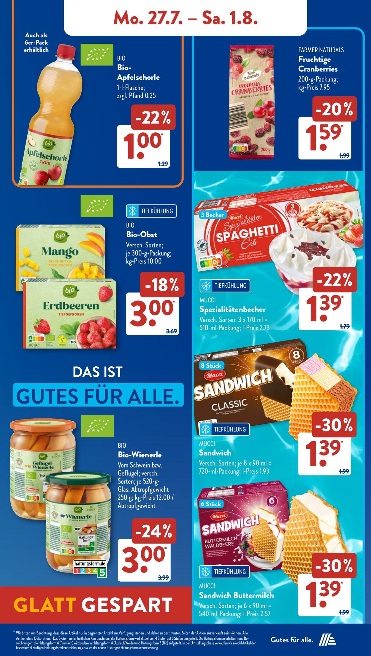 Prospekt ALDI SÜD 22.07.2026 - 30.07.2026
