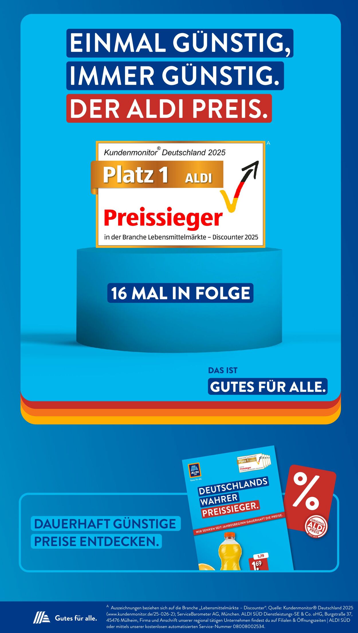 Prospekt ALDI SÜD 22.07.2026 - 30.07.2026