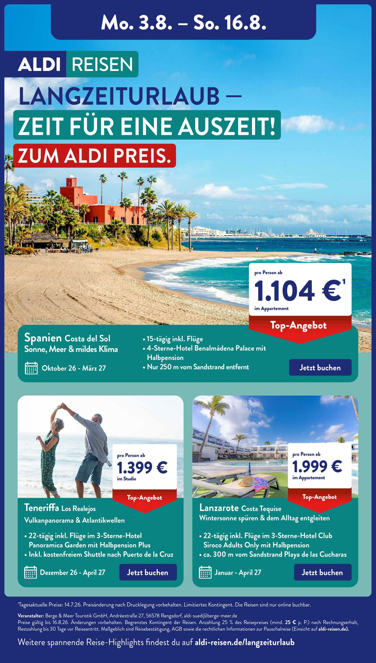 Prospekt ALDI SÜD 24.07.2026 - 01.08.2026