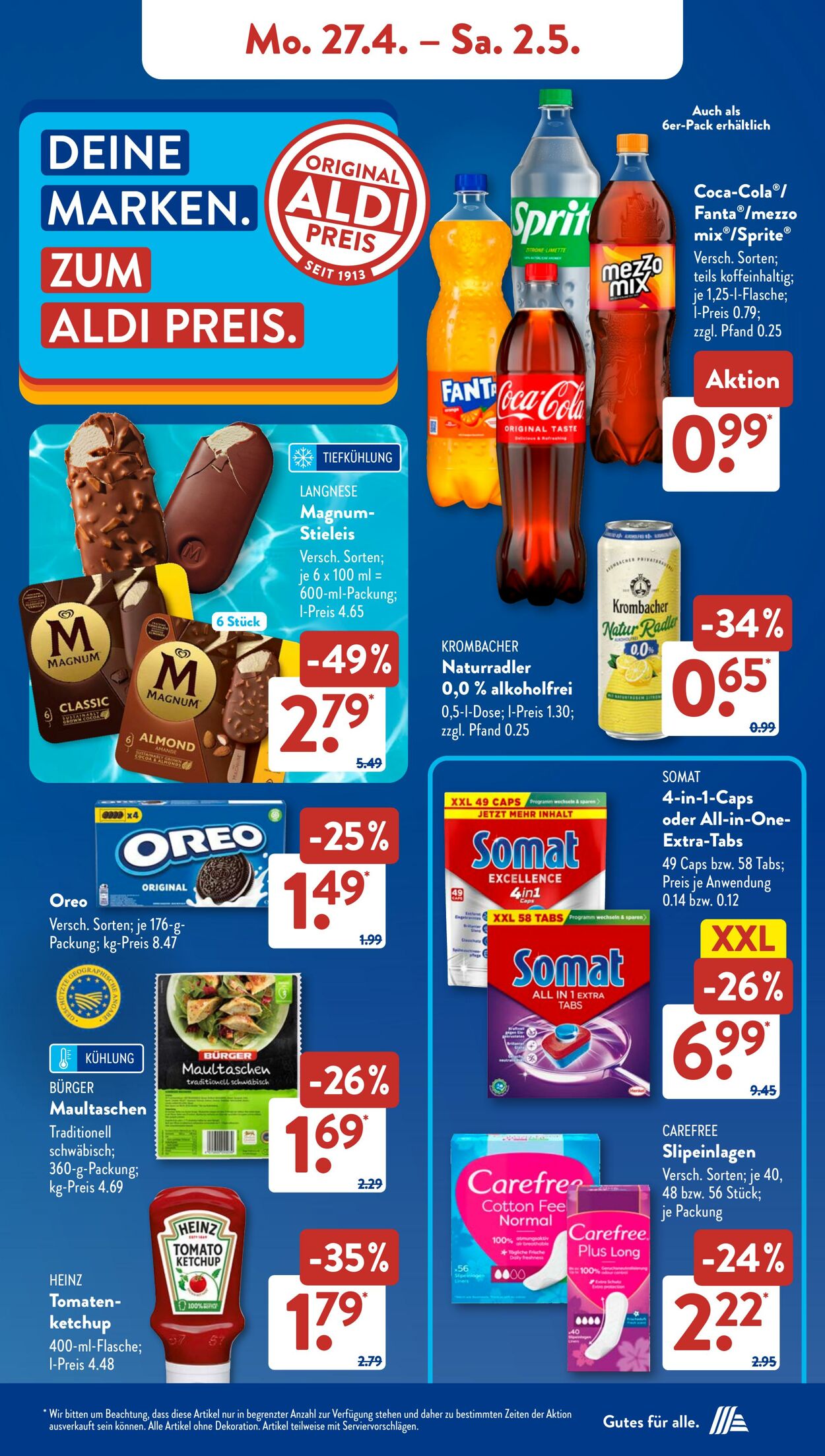 Prospekt ALDI SÜD 21.04.2026 - 29.04.2026