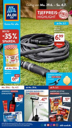 Prospekt ALDI SÜD 09.06.2025 - 23.06.2025