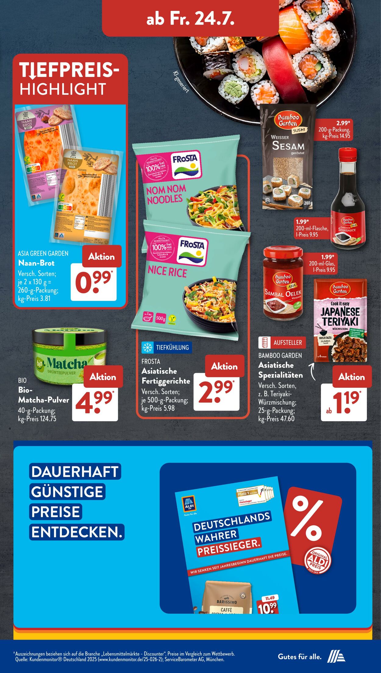 Prospekt ALDI SÜD 17.07.2026 - 25.07.2026
