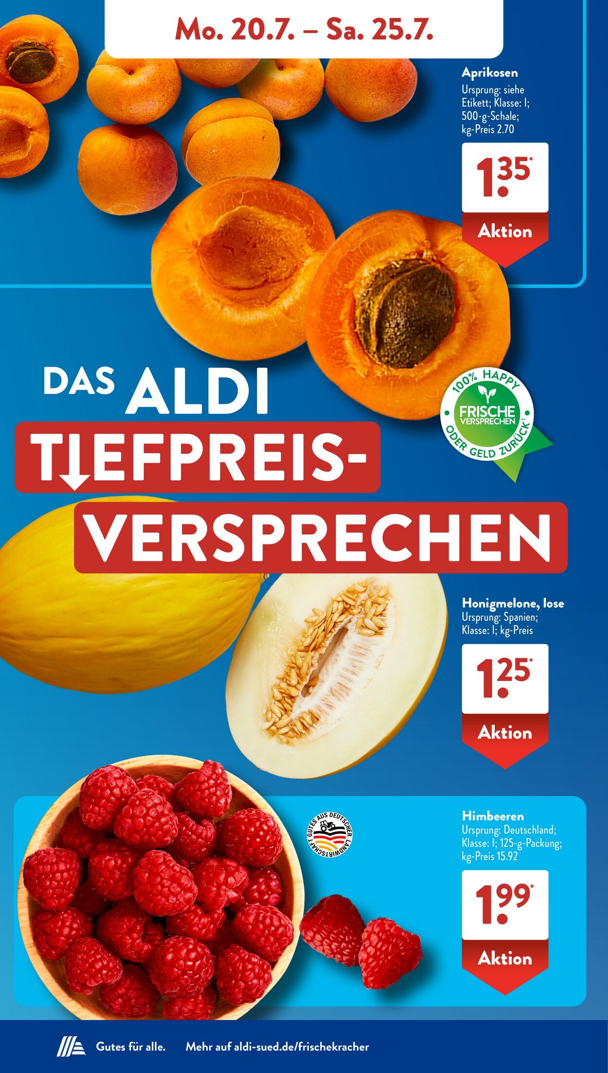 Prospekt ALDI SÜD 17.07.2026 - 25.07.2026