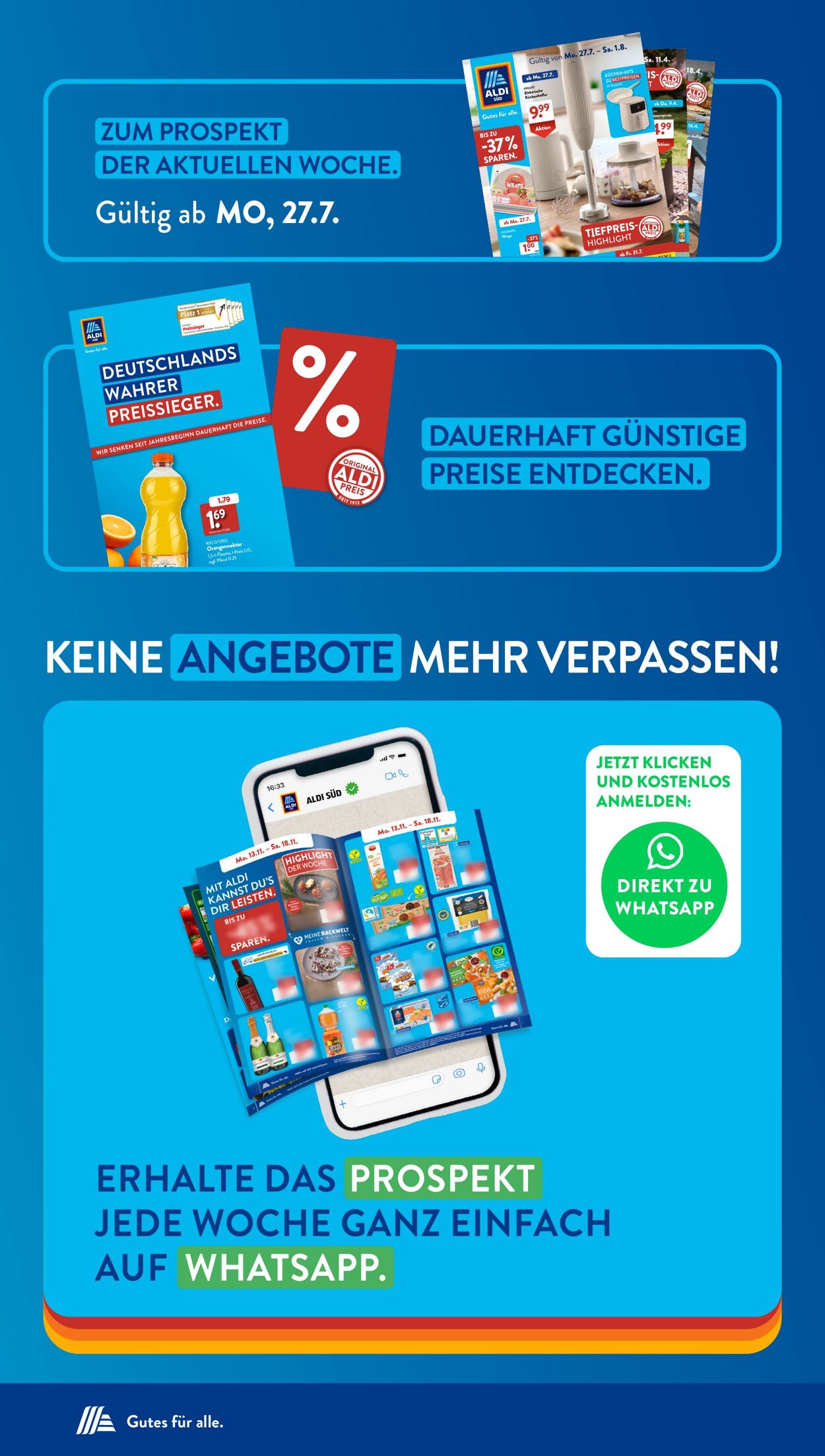 Prospekt ALDI SÜD 26.07.2026 - 03.08.2026