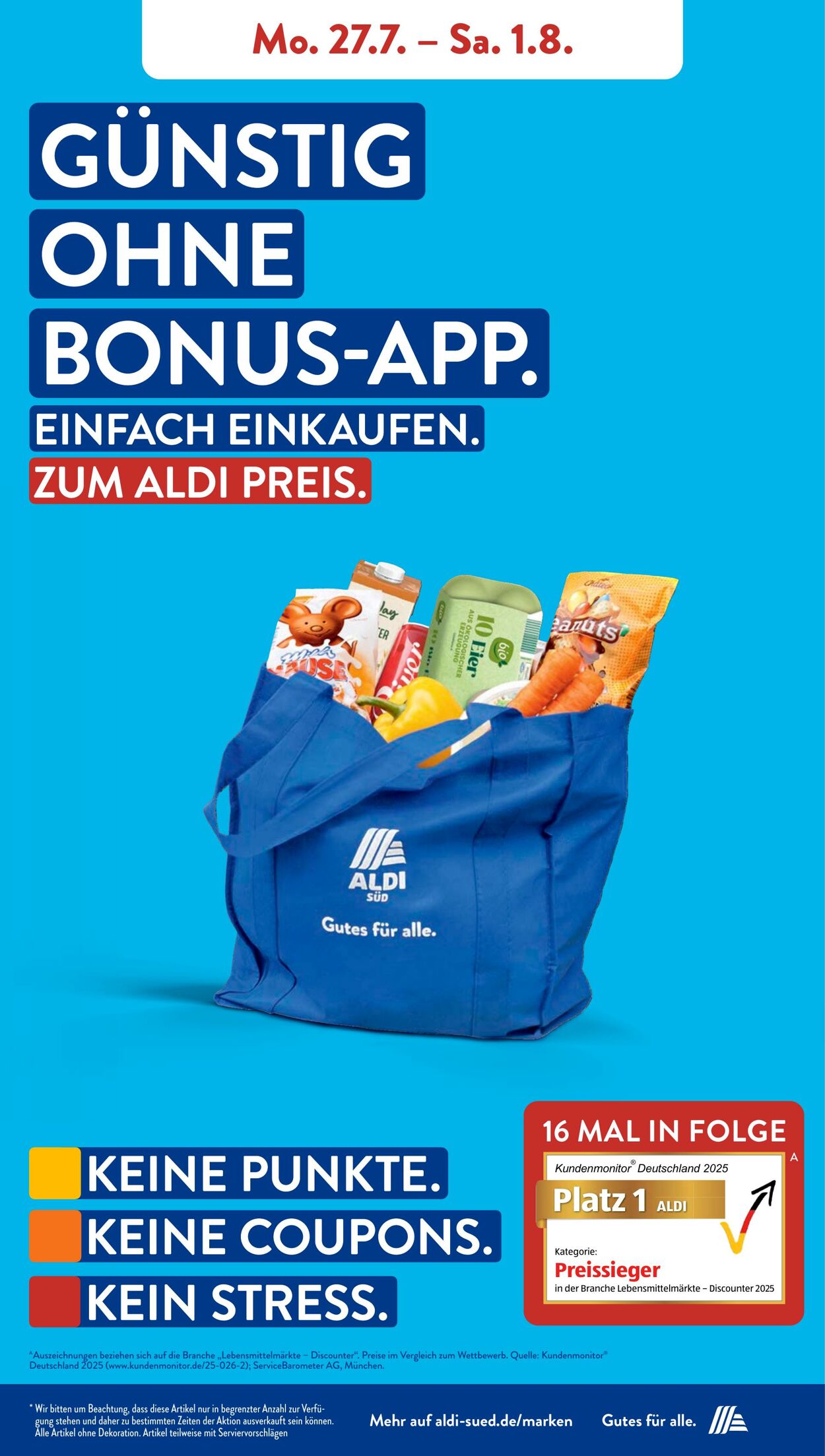 Prospekt ALDI SÜD 26.07.2026 - 03.08.2026