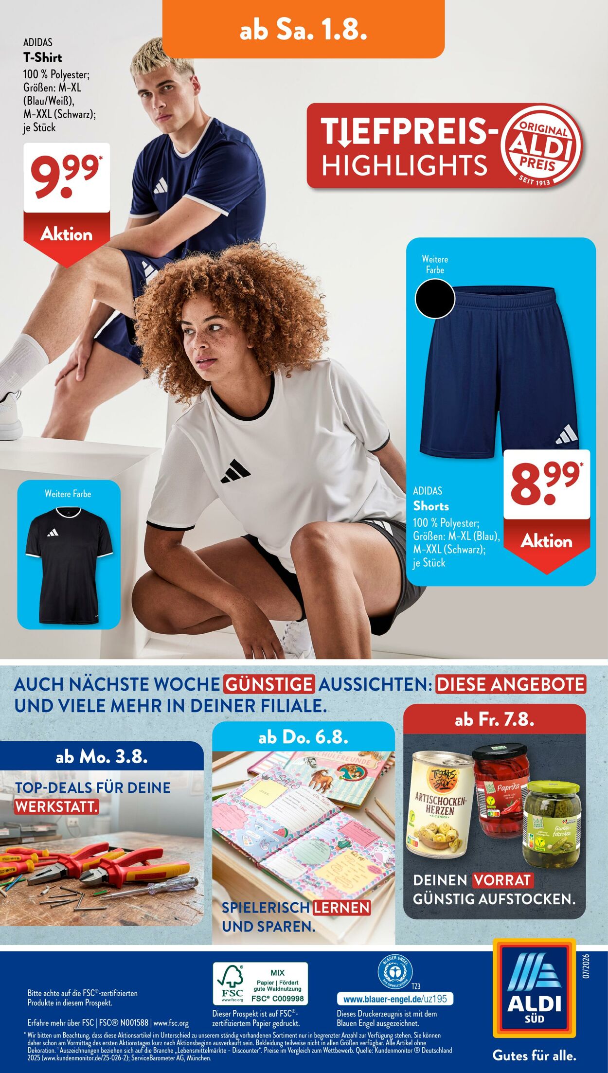 Prospekt ALDI SÜD 26.07.2026 - 03.08.2026