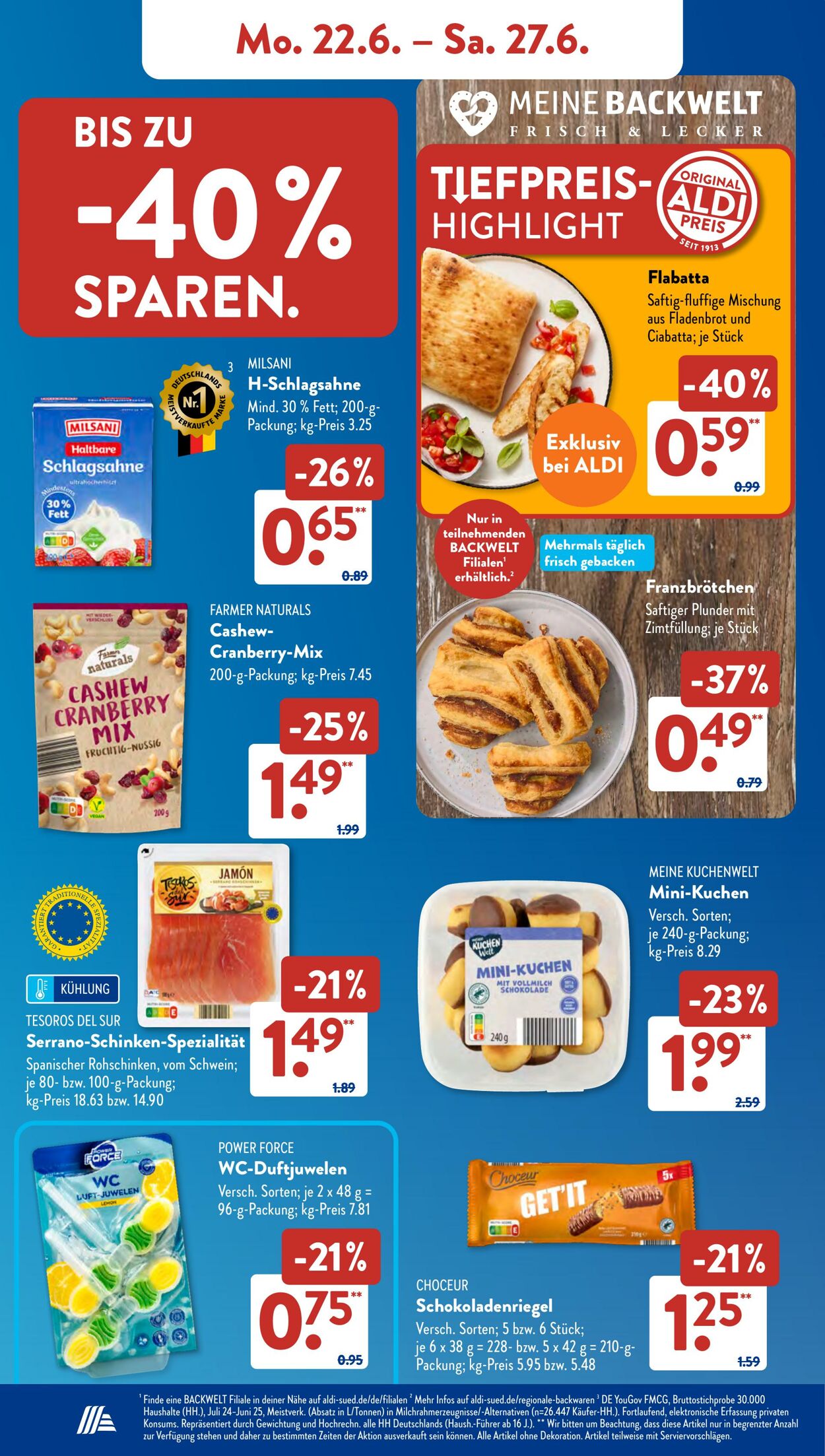 Prospekt ALDI SÜD 14.06.2026 - 22.06.2026