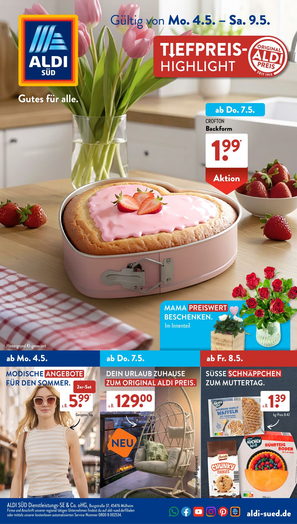 Prospekt ALDI SÜD 22.04.2026 - 30.04.2026