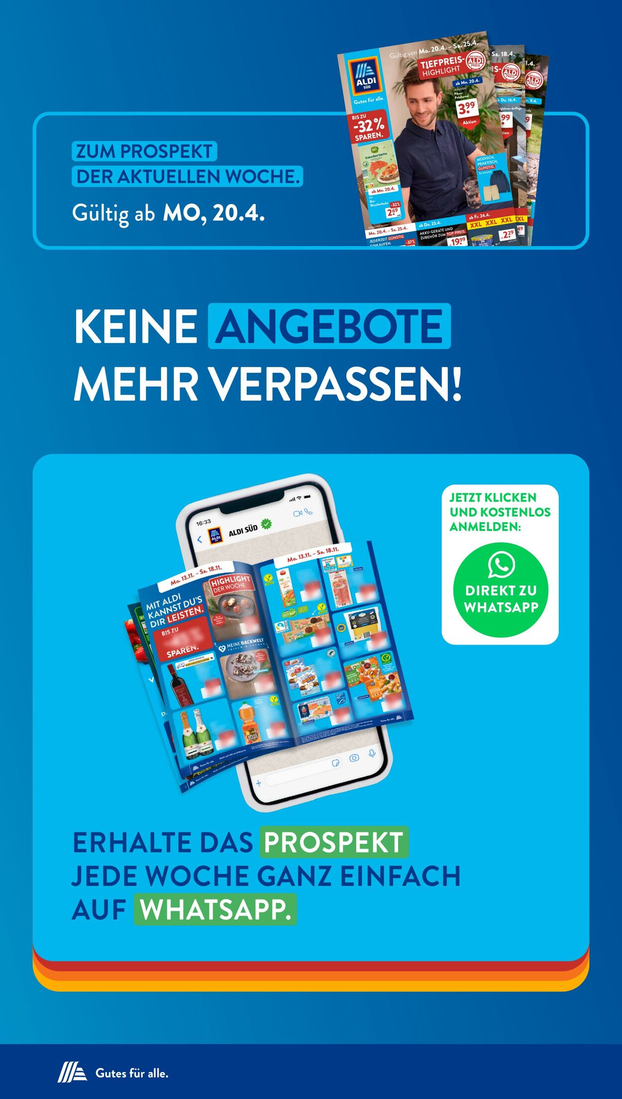 Prospekt ALDI SÜD 22.04.2026 - 30.04.2026