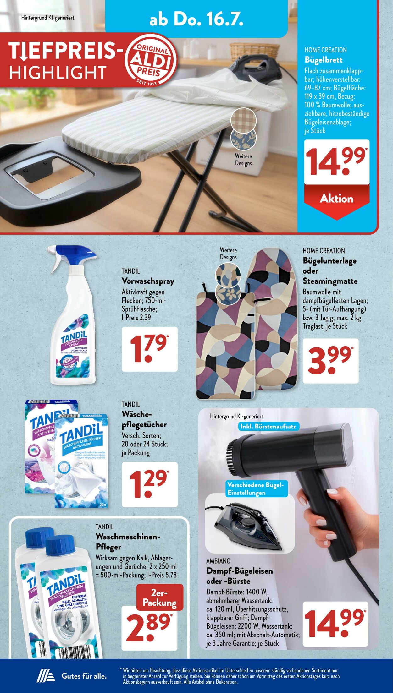 Prospekt ALDI SÜD 17.07.2026 - 25.07.2026