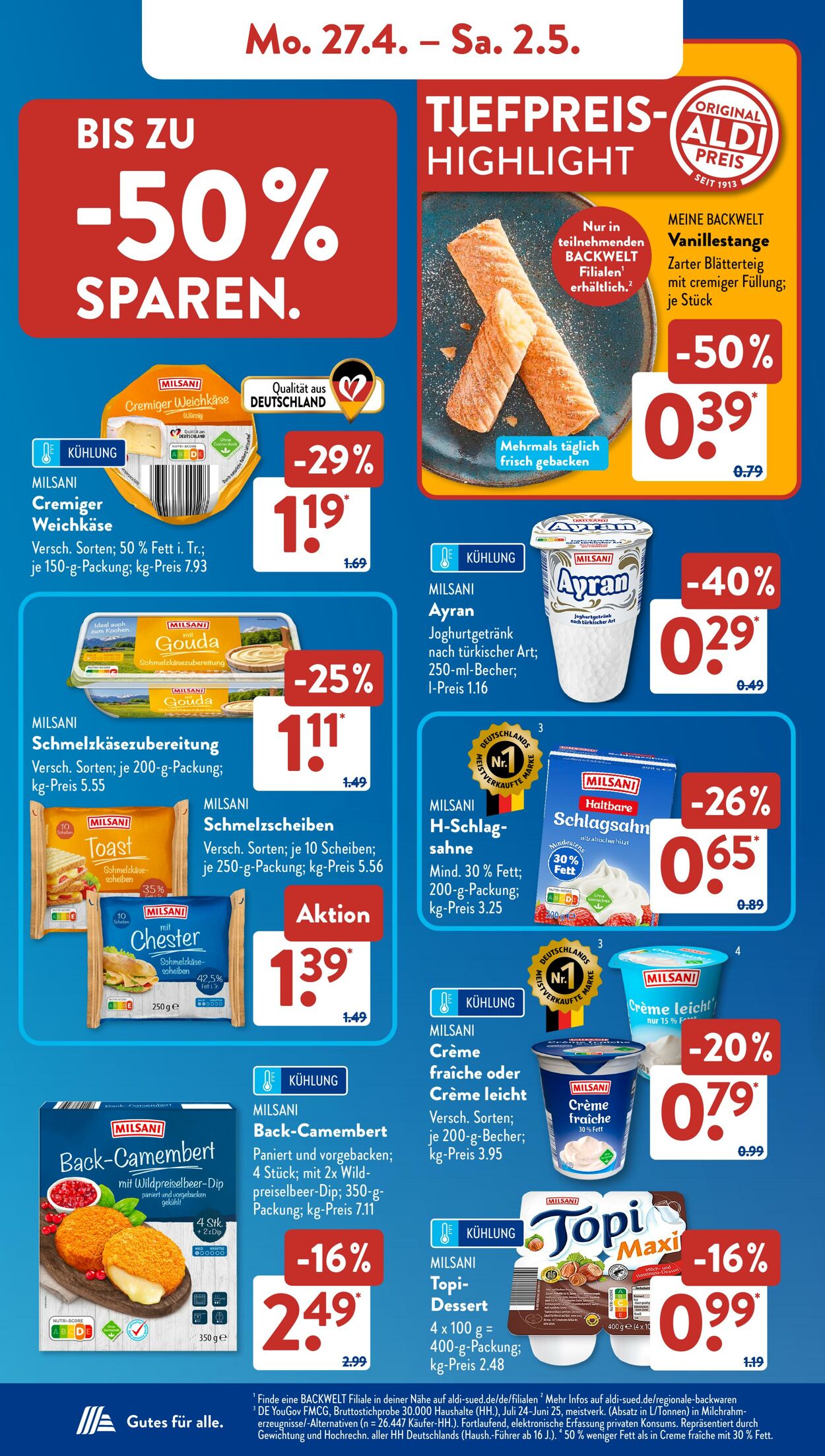 Prospekt ALDI SÜD 19.04.2026 - 27.04.2026