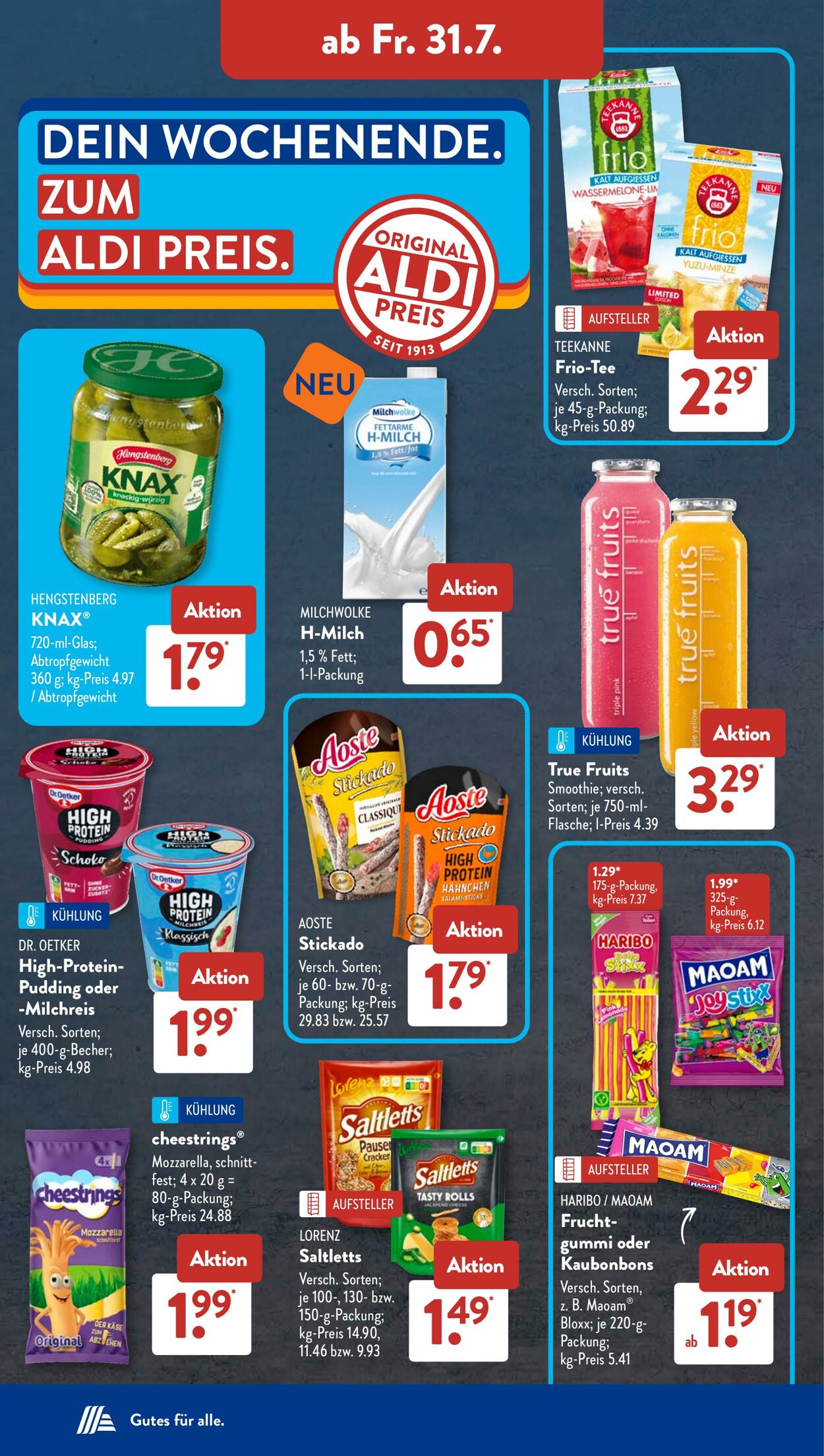Prospekt ALDI SÜD 24.07.2026 - 01.08.2026