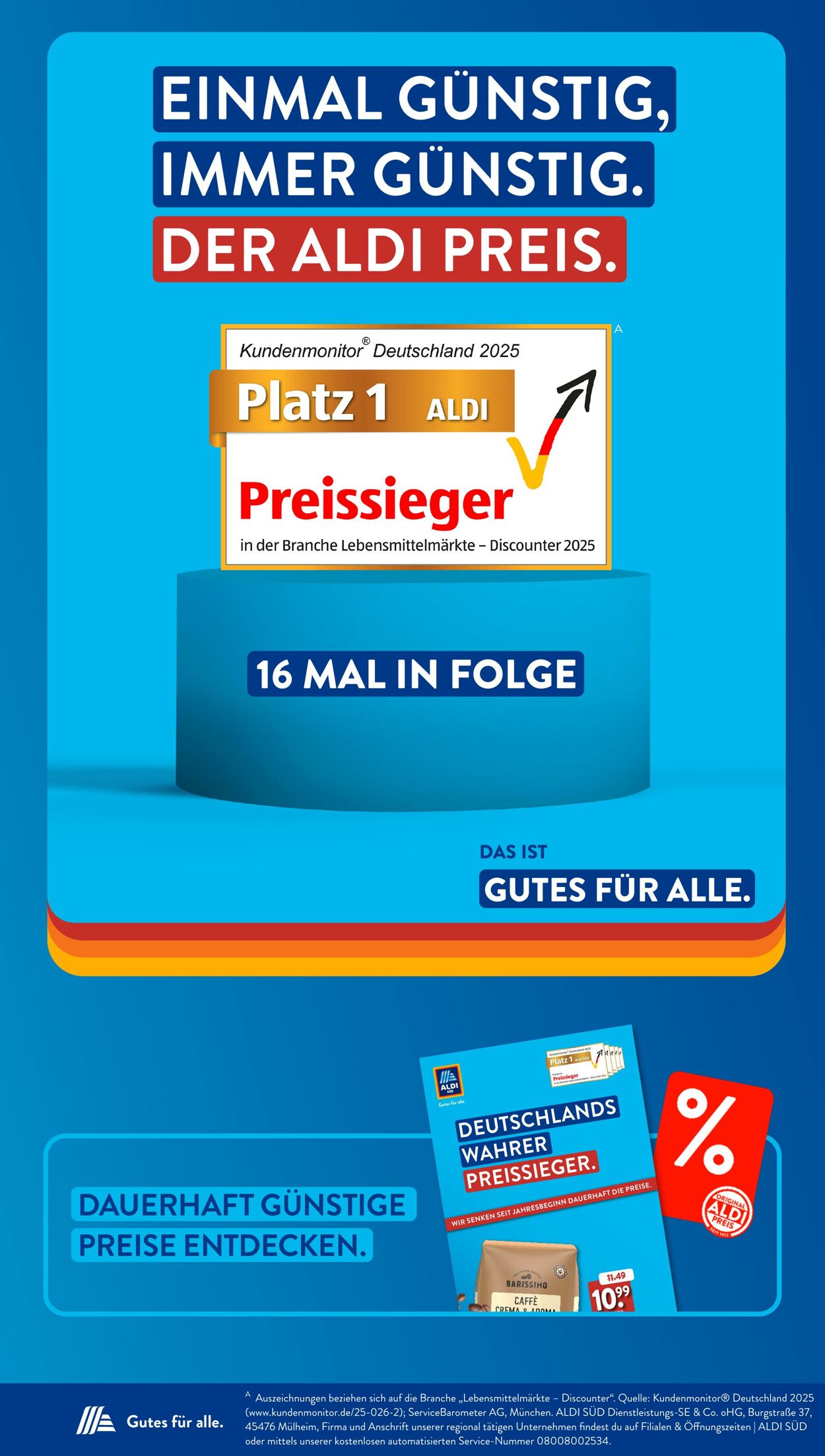 Prospekt ALDI SÜD 12.07.2026 - 20.07.2026