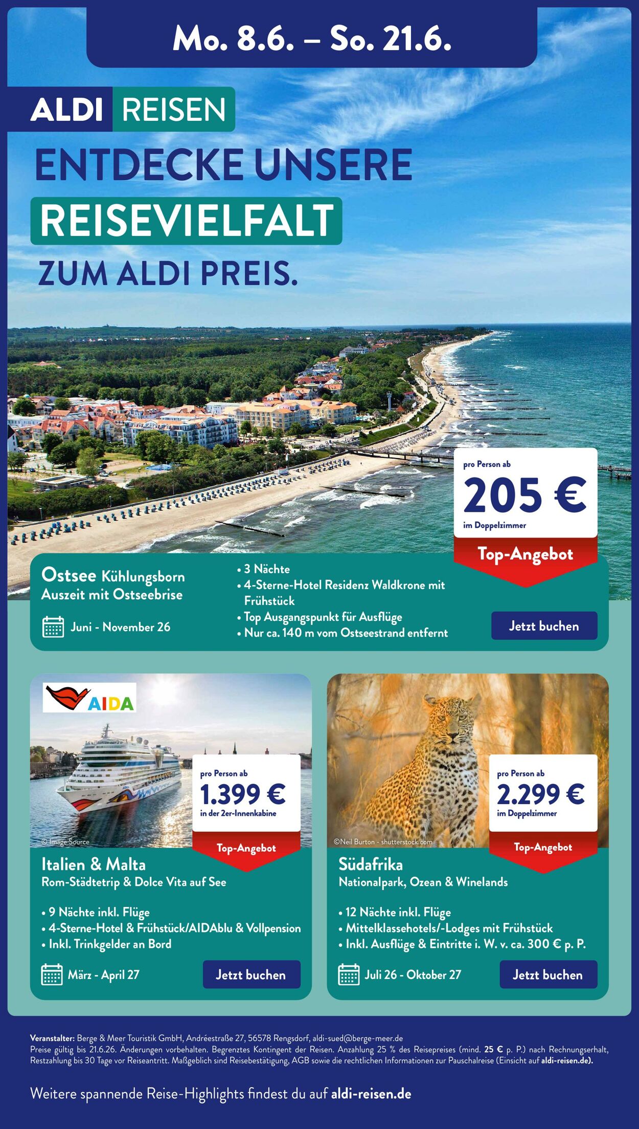 Prospekt ALDI SÜD 08.06.2026 - 16.06.2026