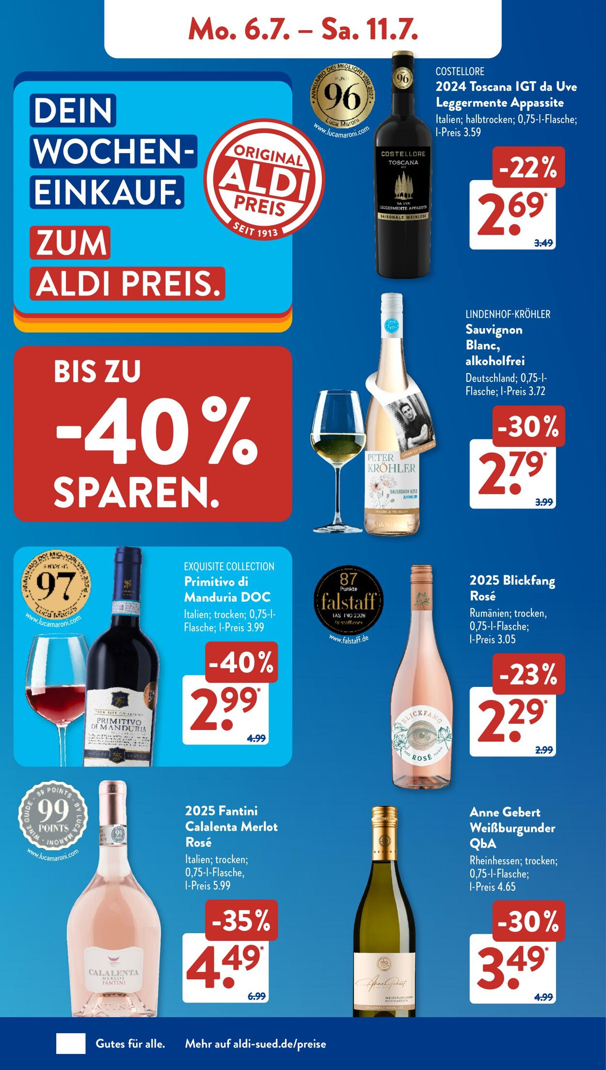 Prospekt ALDI SÜD 28.06.2026 - 06.07.2026