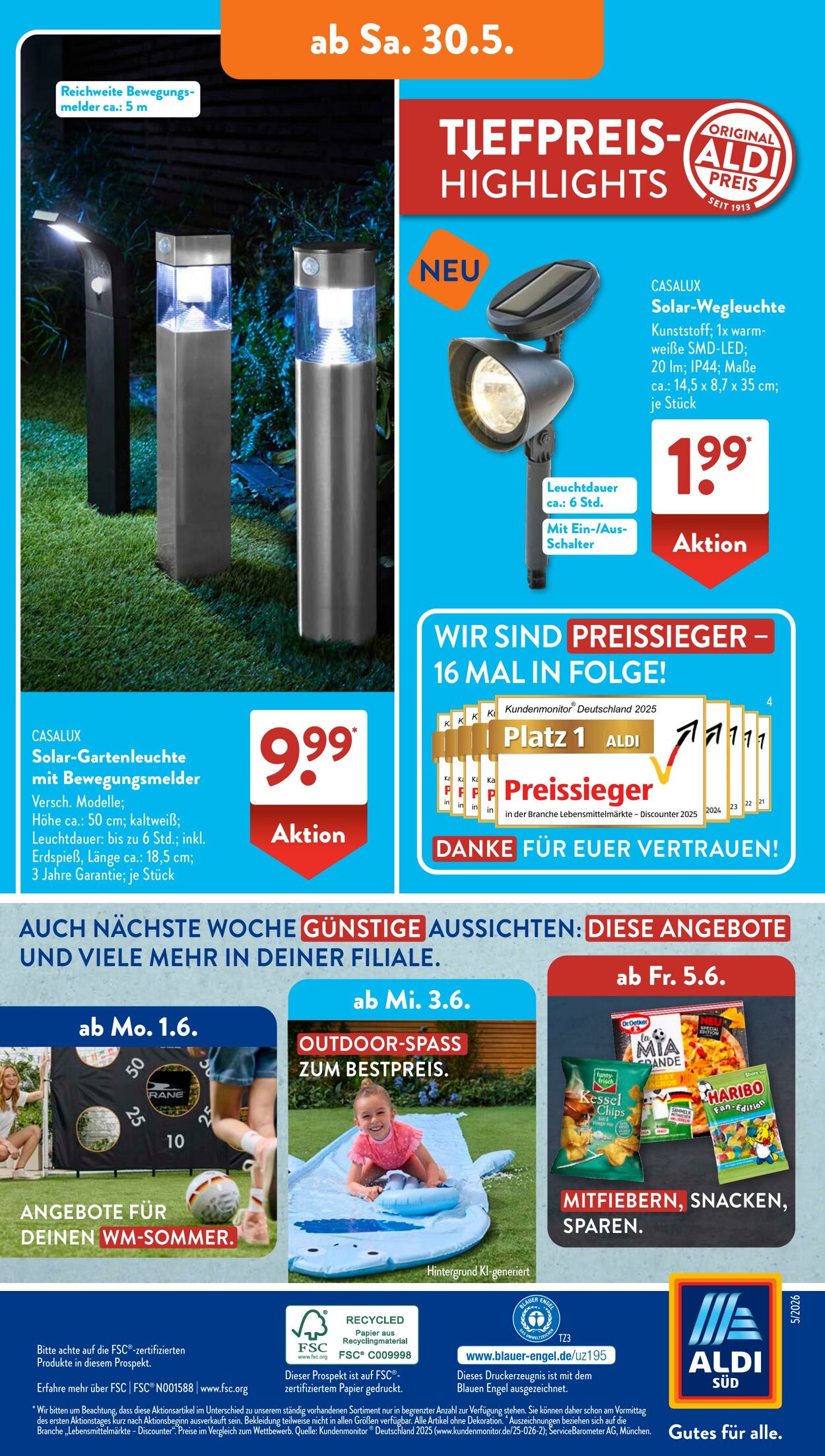 Prospekt ALDI SÜD 17.05.2026 - 25.05.2026
