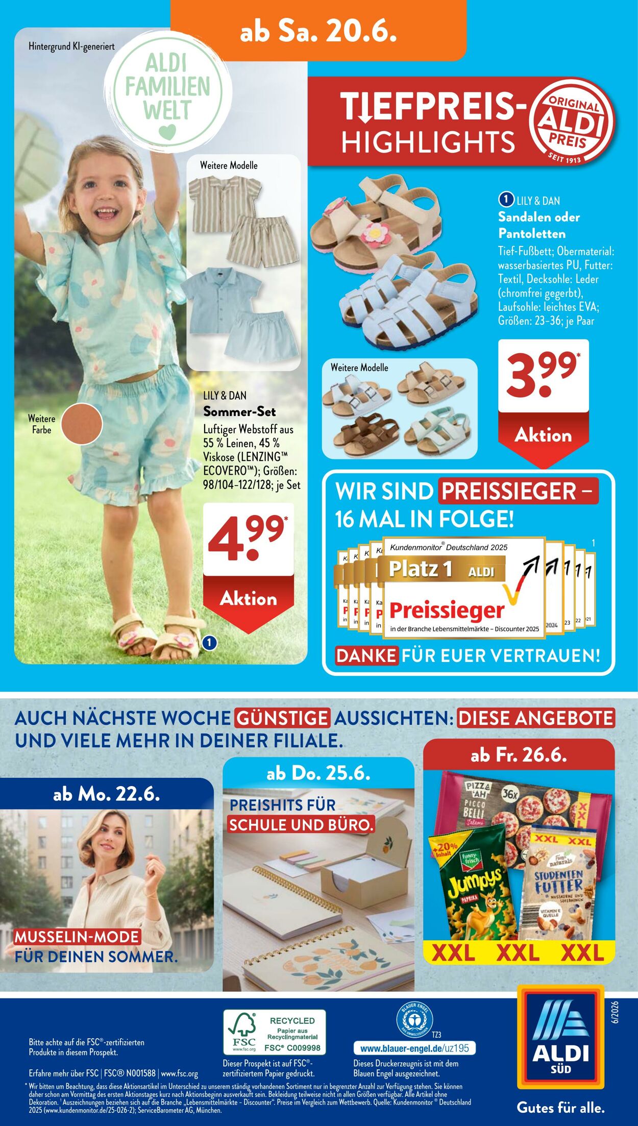 Prospekt ALDI SÜD 12.06.2026 - 20.06.2026