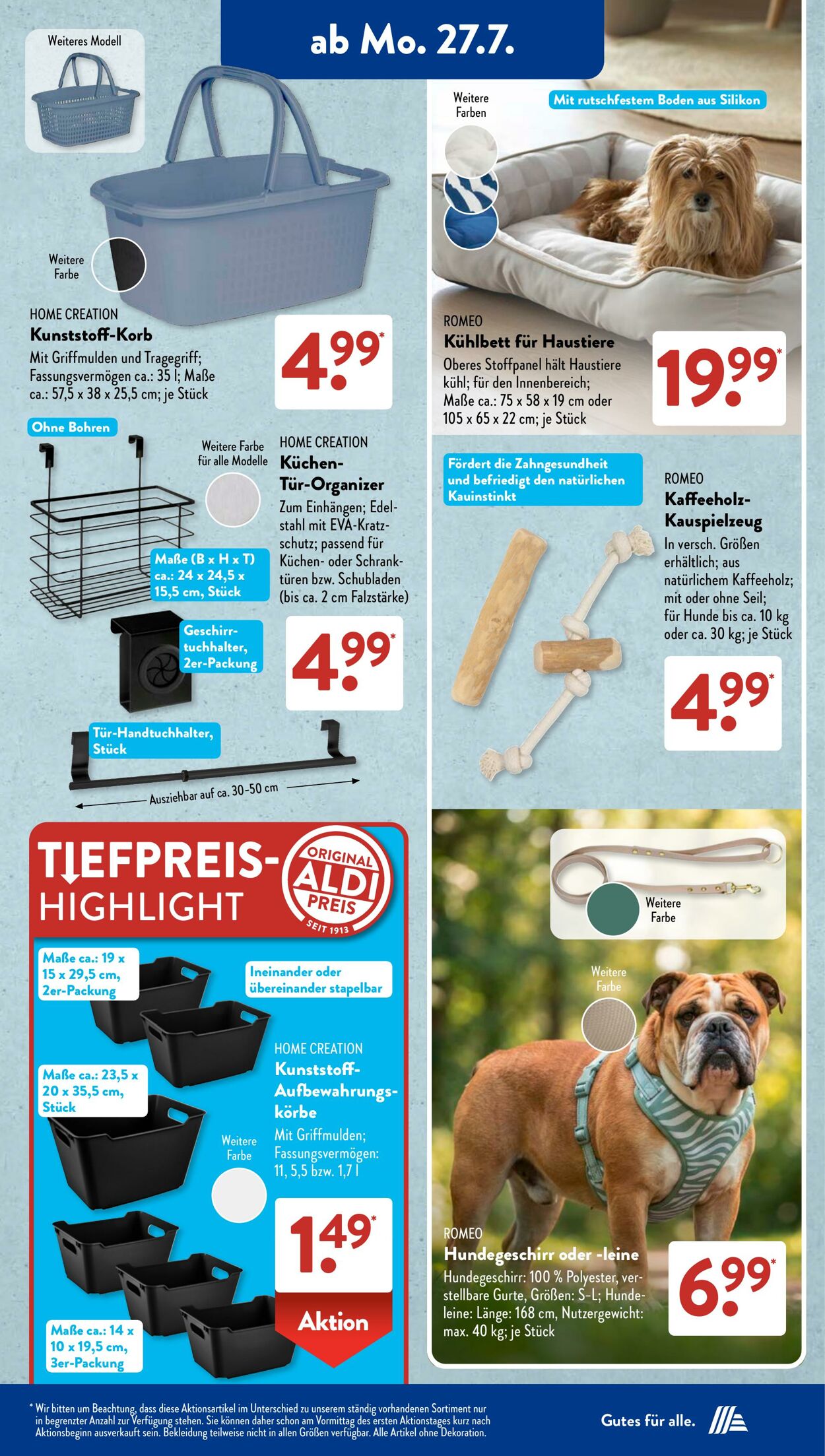 Prospekt ALDI SÜD 19.07.2026 - 27.07.2026