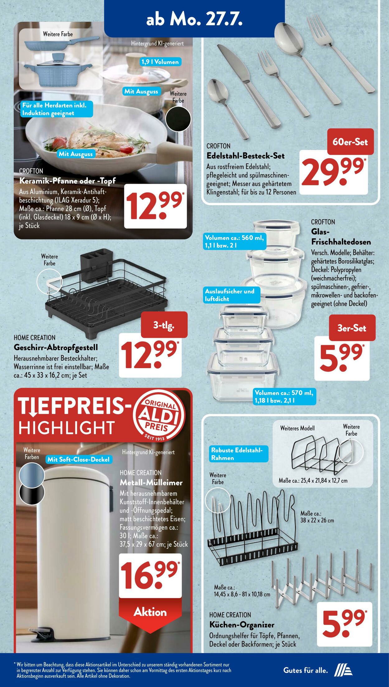Prospekt ALDI SÜD 19.07.2026 - 27.07.2026