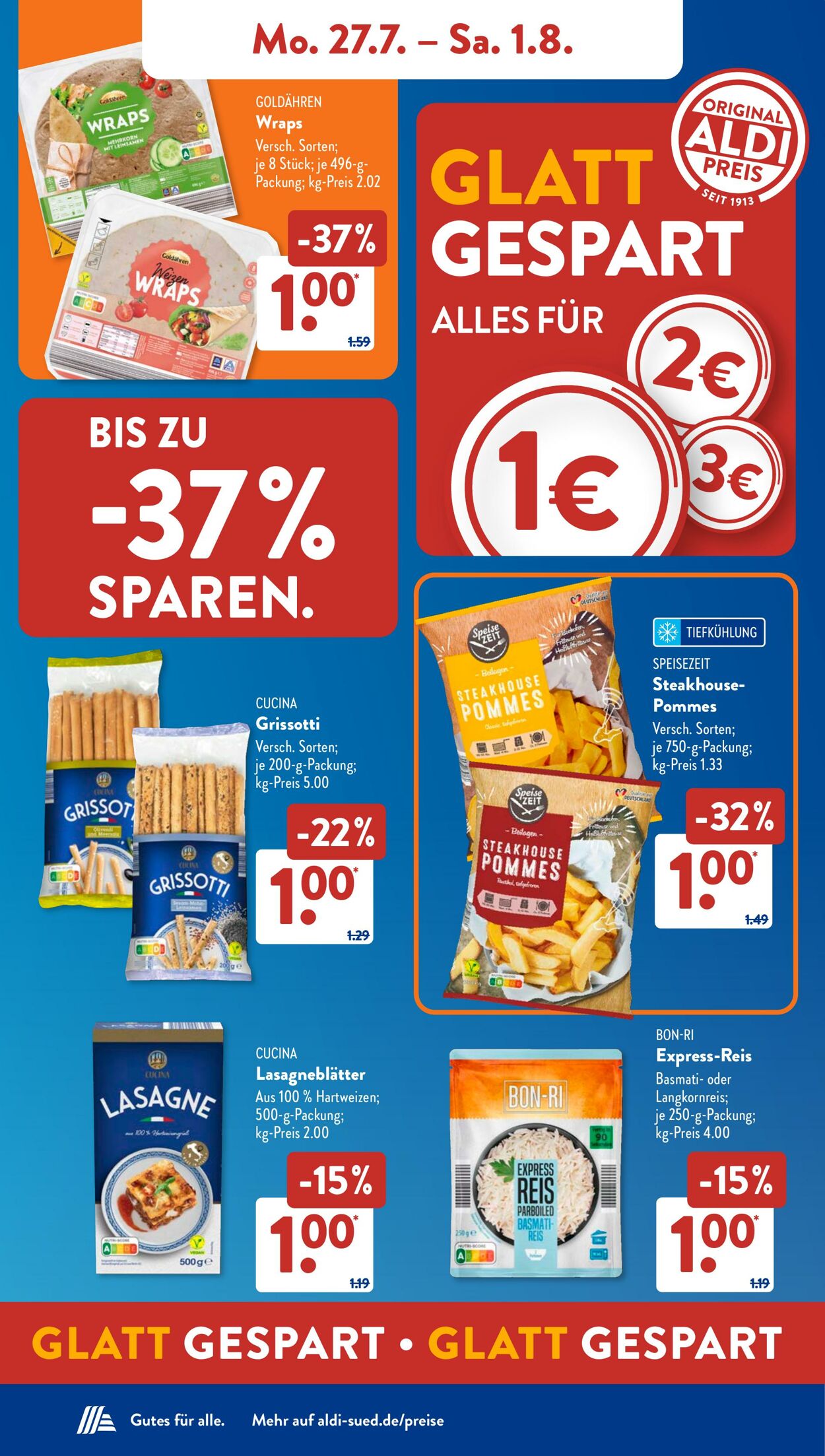 Prospekt ALDI SÜD 19.07.2026 - 27.07.2026