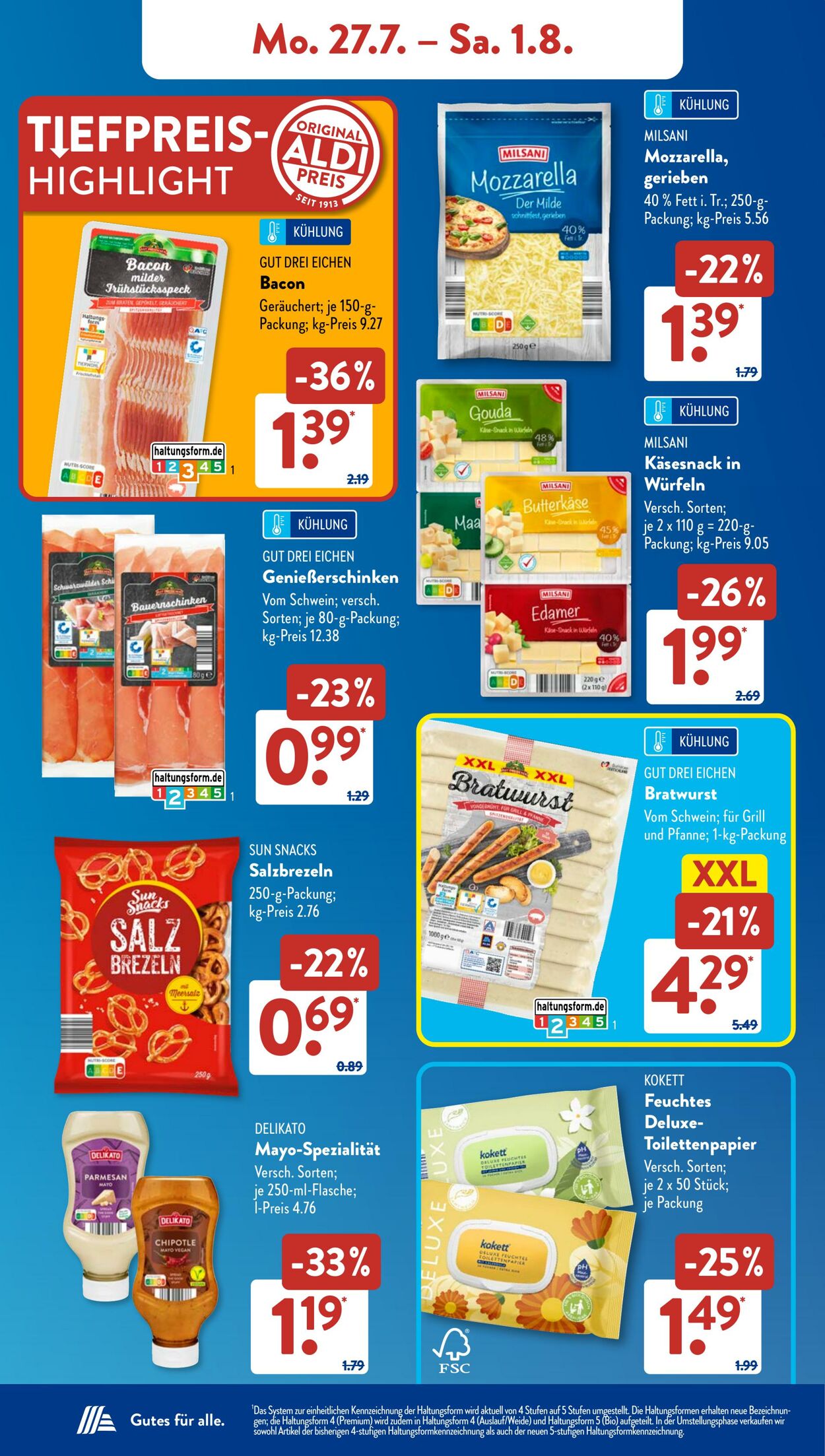 Prospekt ALDI SÜD 19.07.2026 - 27.07.2026