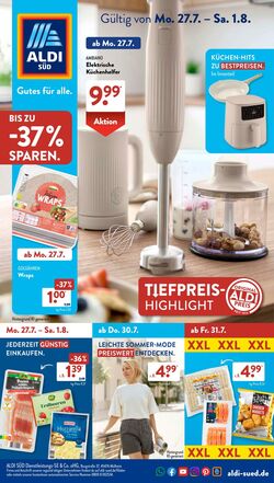 Prospekt ALDI SÜD 19.07.2026 - 27.07.2026