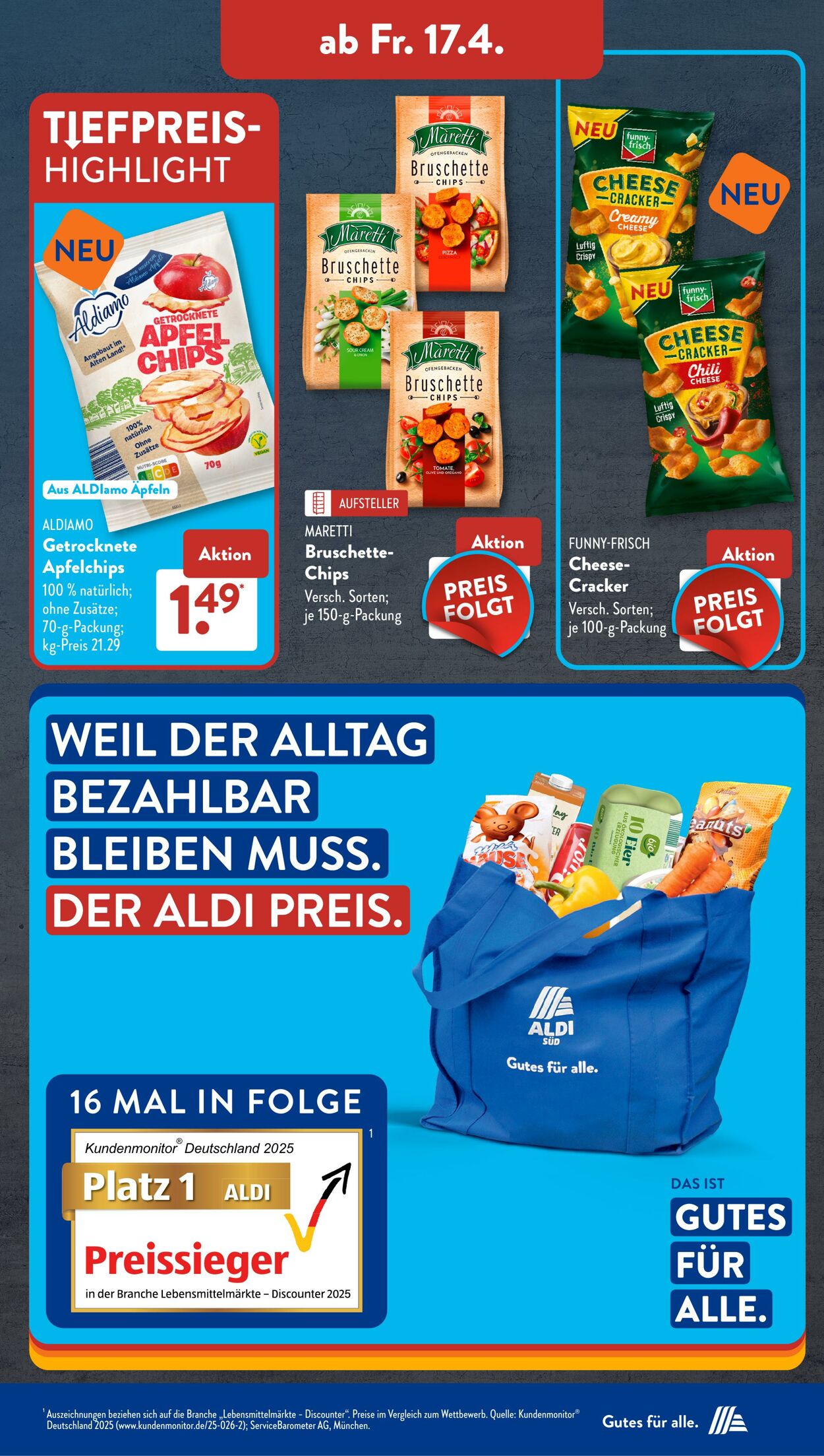 Prospekt ALDI SÜD 08.04.2026 - 16.04.2026
