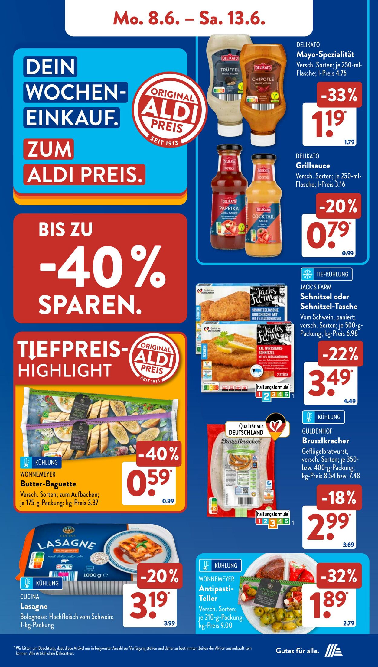 Prospekt ALDI SÜD 08.06.2026 - 16.06.2026