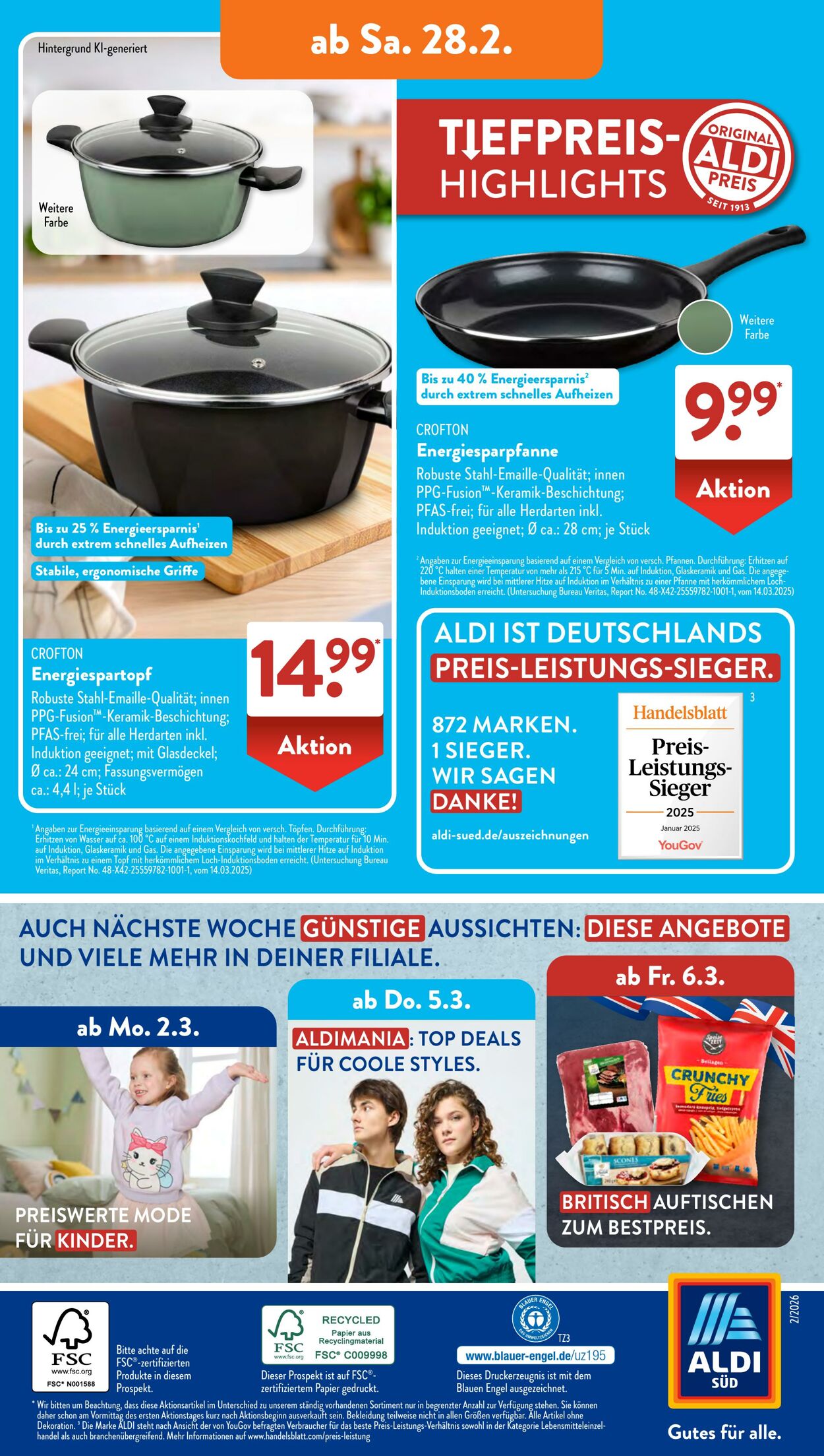 Prospekt ALDI SÜD 19.02.2026 - 27.02.2026