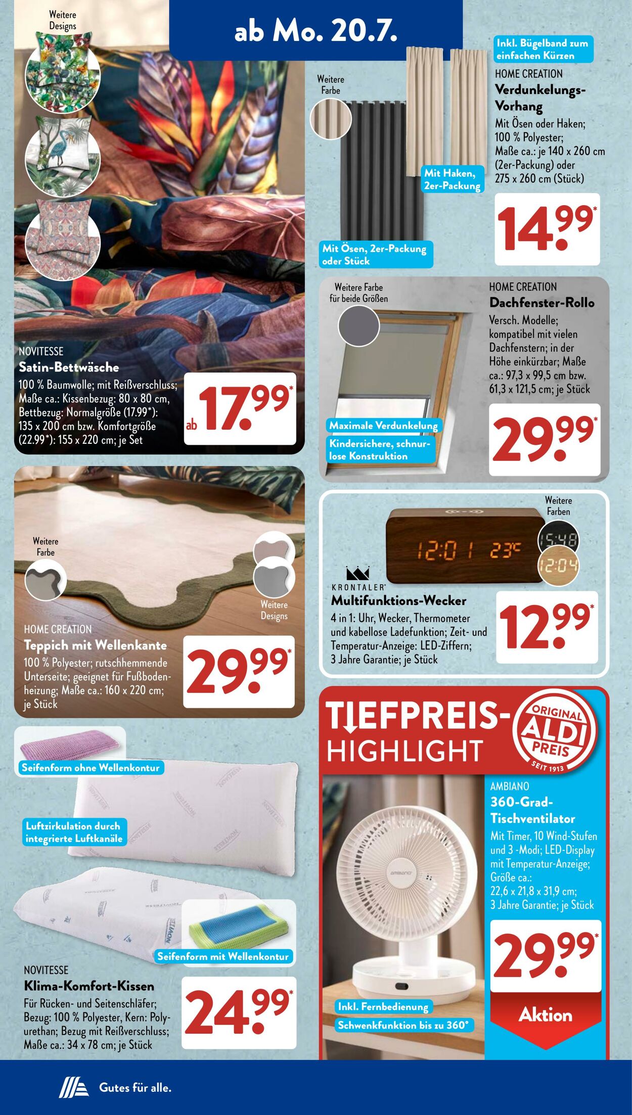 Prospekt ALDI SÜD 12.07.2026 - 20.07.2026