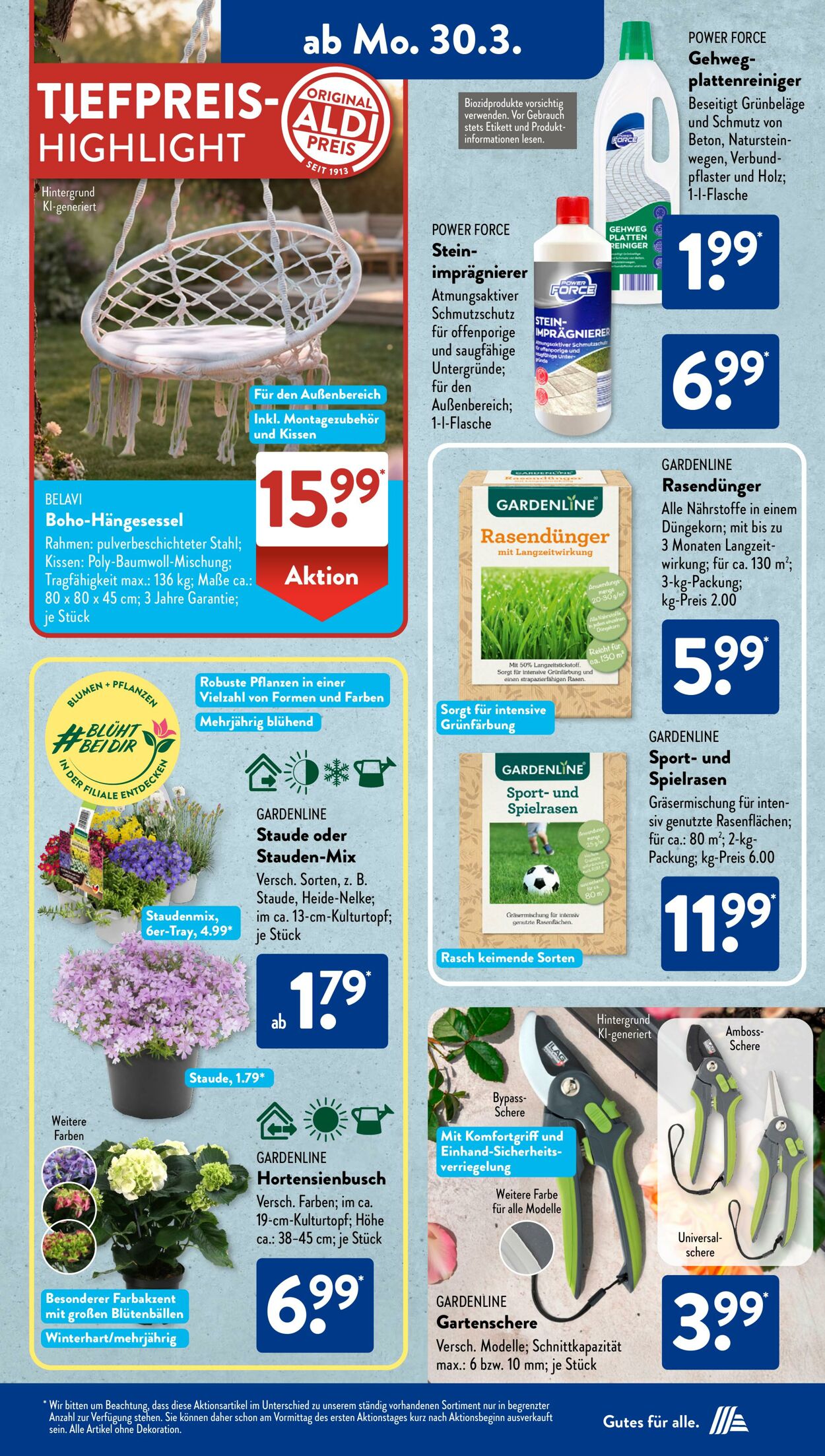 Prospekt ALDI SÜD 22.03.2026 - 30.03.2026