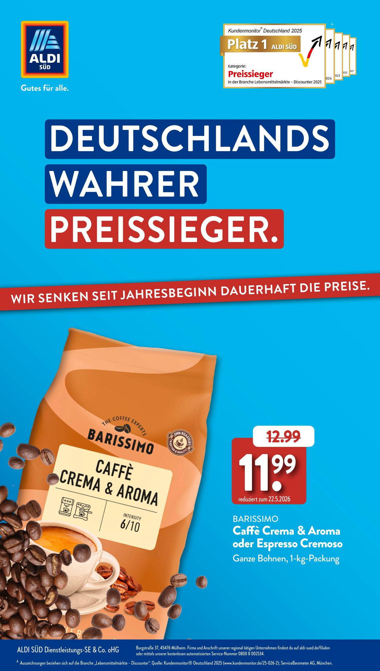 Prospekt ALDI SÜD 01.07.2026 - 09.07.2026