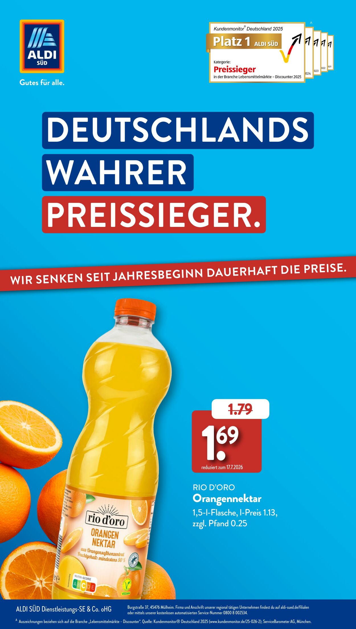 Prospekt ALDI SÜD - ALDI SÜD - PV Sonderprospekt 2026 - Seite 1 22 Jul, 2026 - 30 Jul, 2026